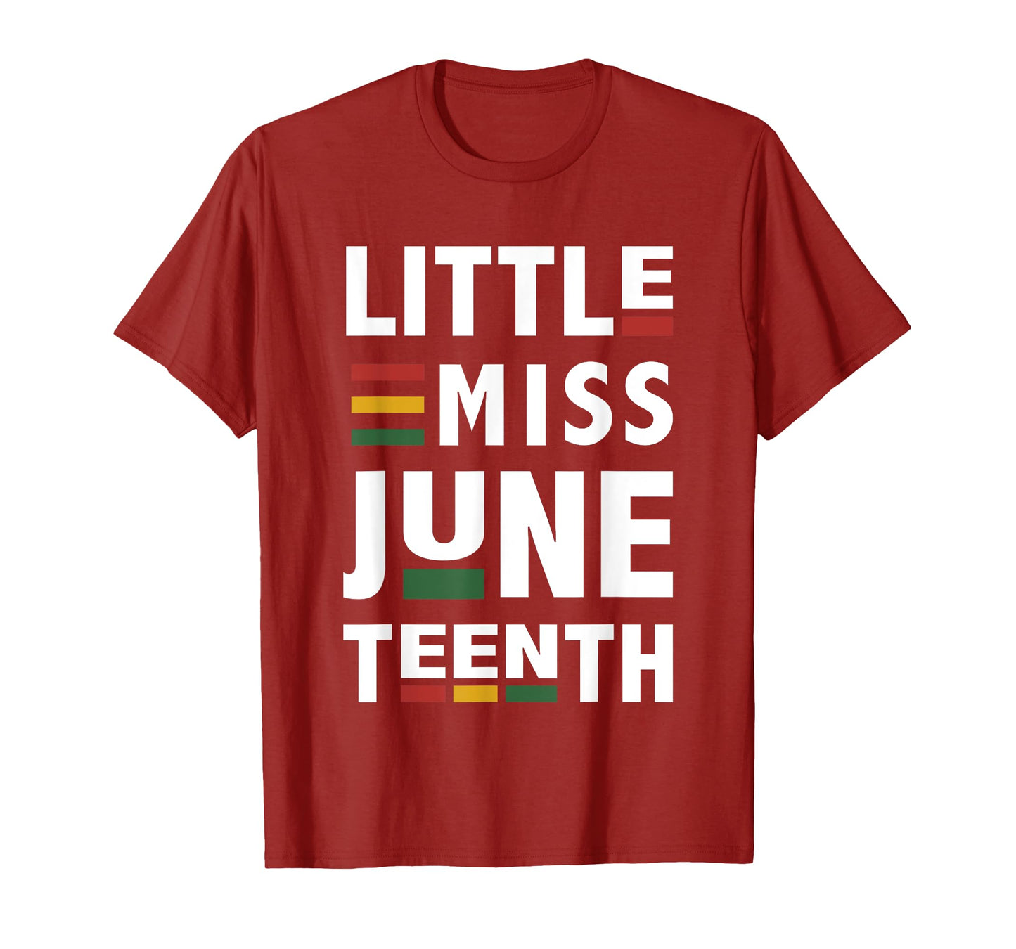 Little miss juneteenth celebrating american african freedom T-Shirt