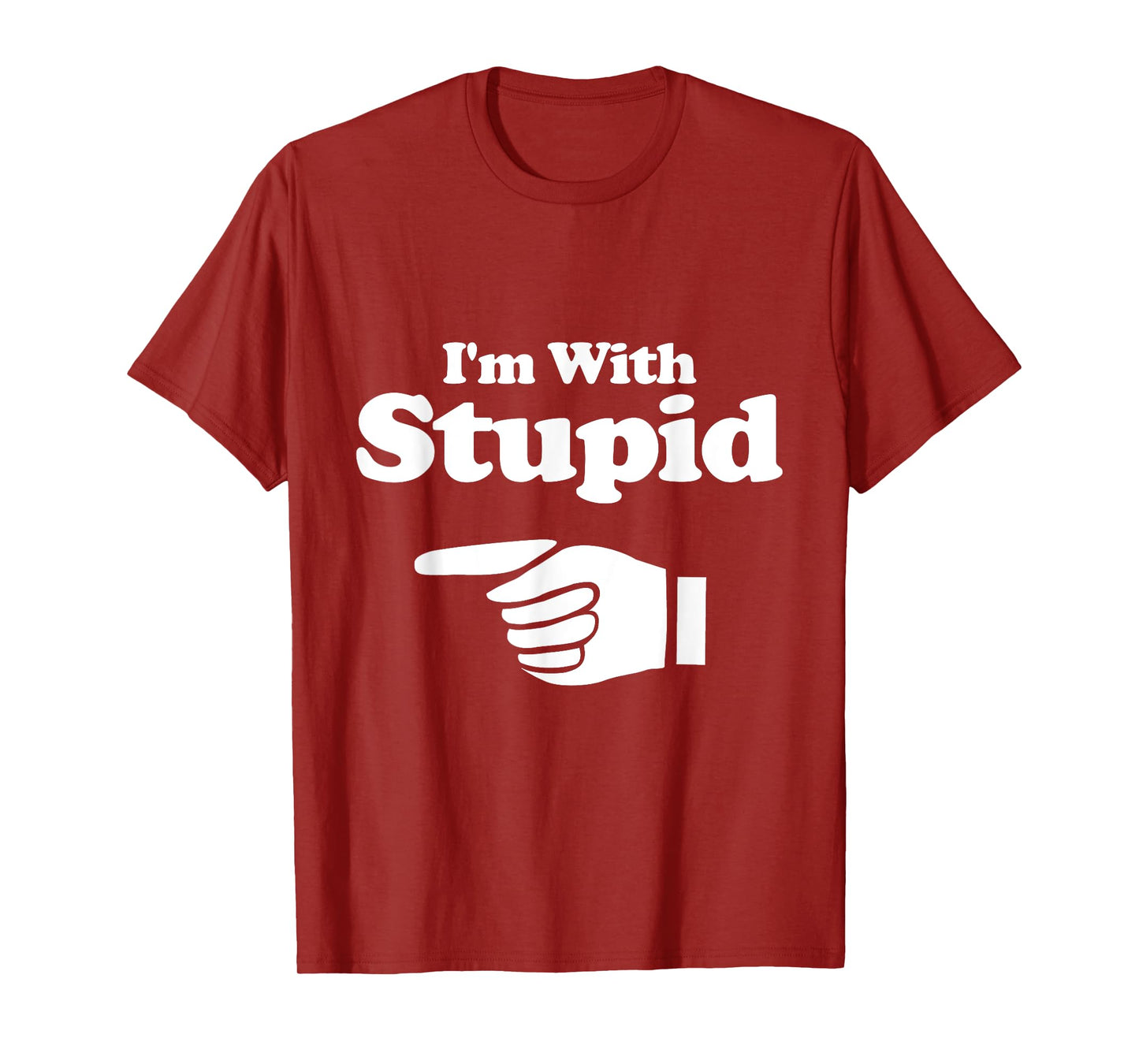 I'm With Stupid Shirt Pair, Couple, Brother Sister Funny Tee T-Shirt