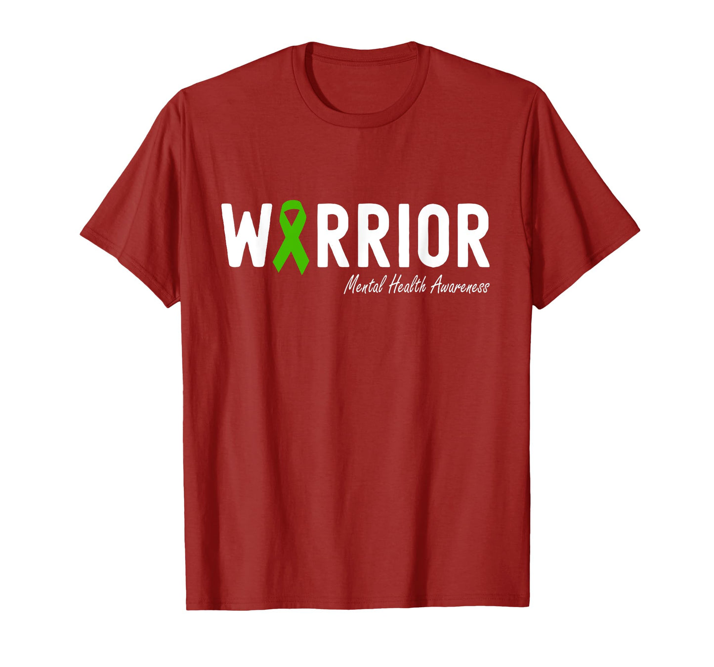 Mental Health Awareness Month Green Ribbon T-Shirt