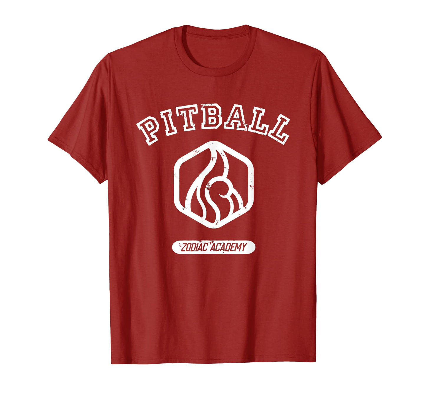 Visit The Booktok Bookish Store Darius Acrux Pitball Two Sided Front and Back Zodiac Academy T-Shirt
