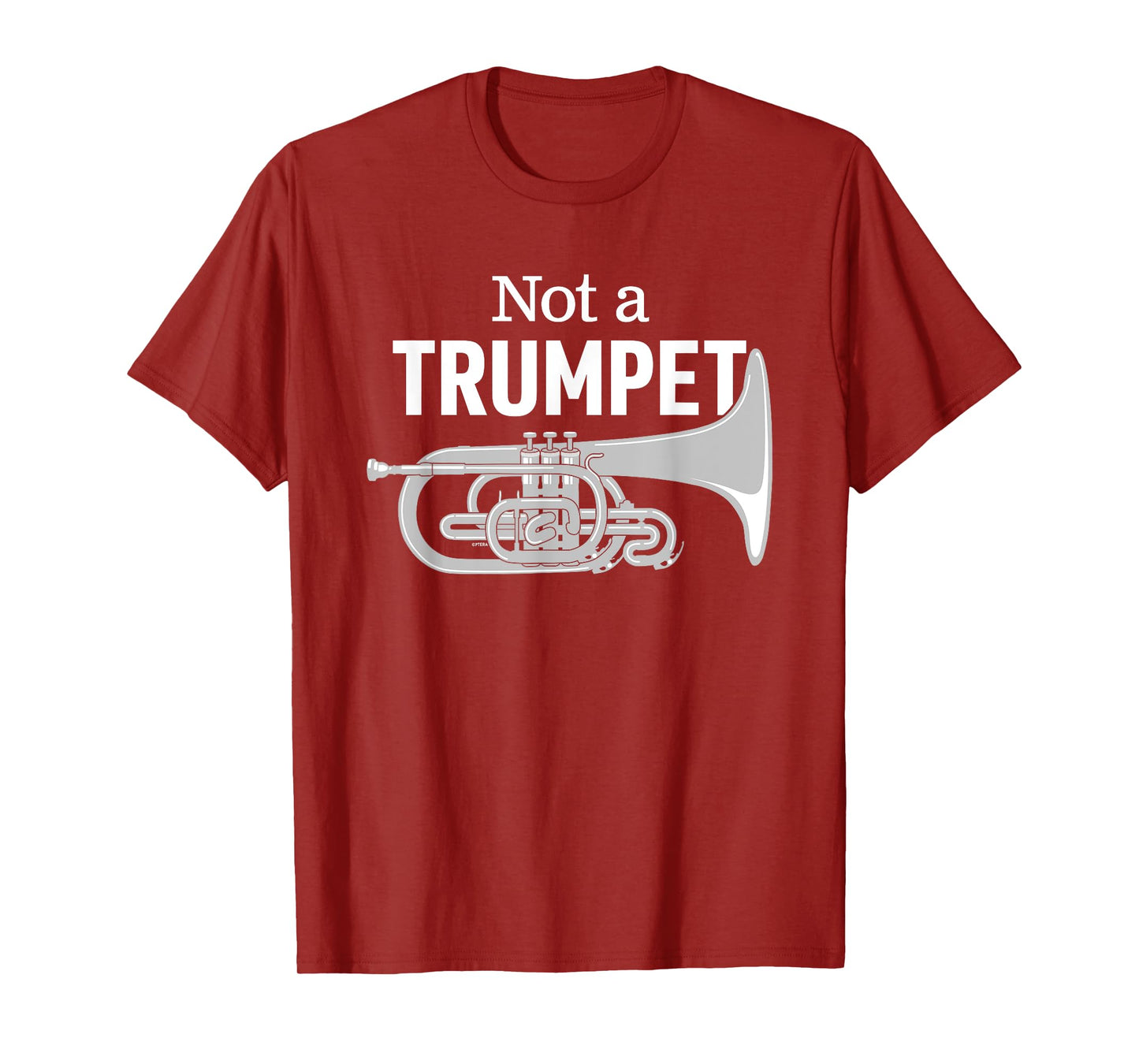 Marching Band Joke or Mellophone Meme on Funny Mellophone T-Shirt