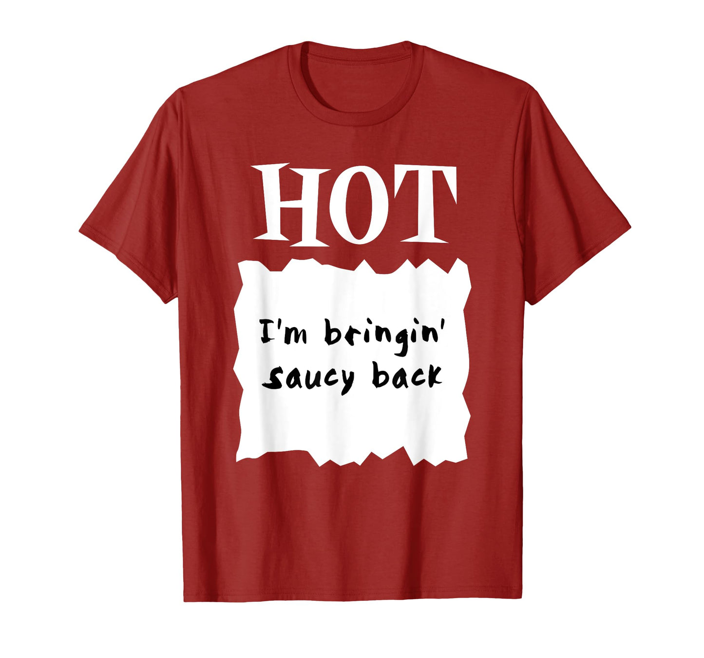HOT SAUCES Group Halloween Costumes TACO SAUCE shirt T-Shirt