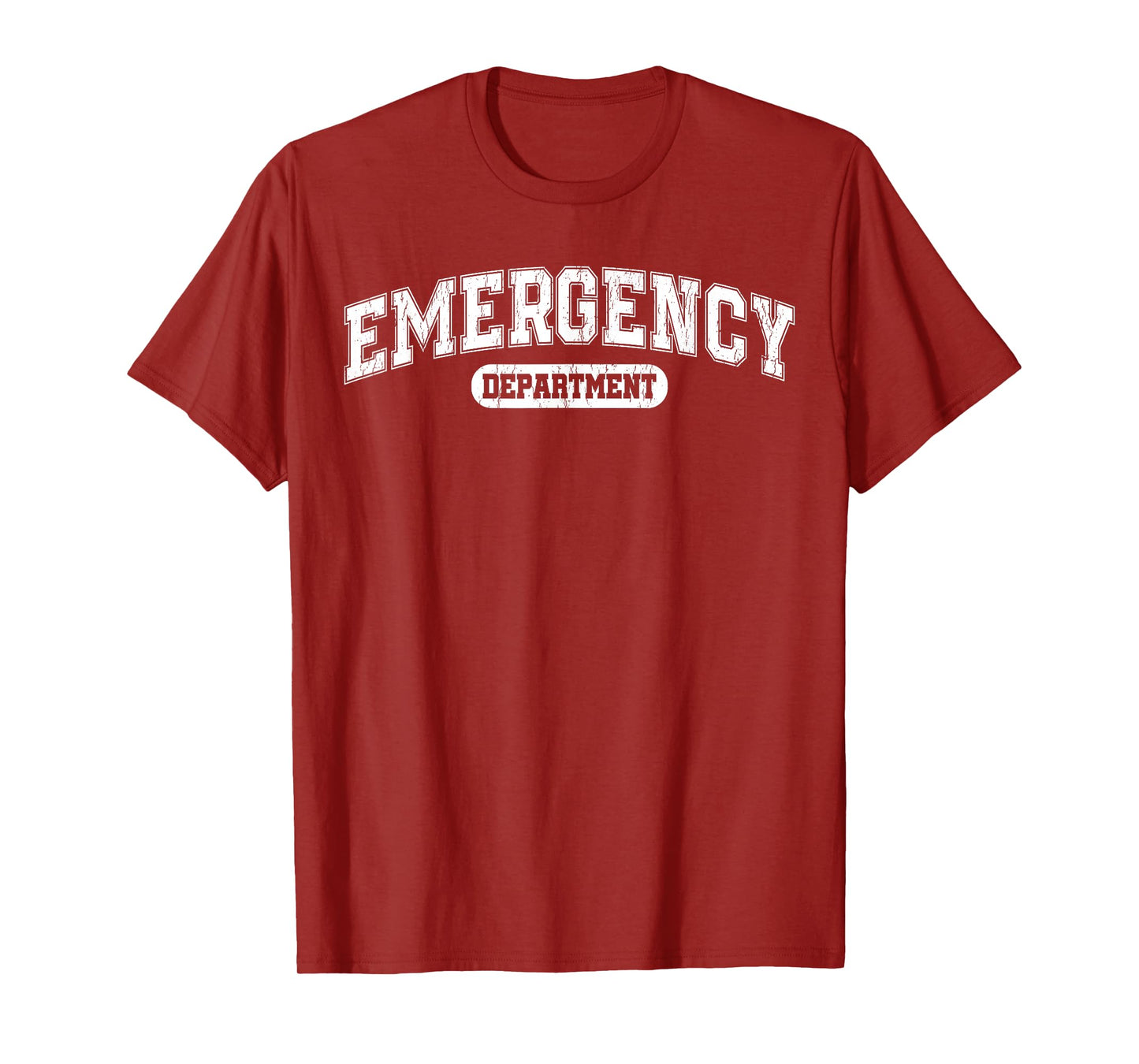 Retro Emergency Department Mens Women Er Nurse Week T-Shirt