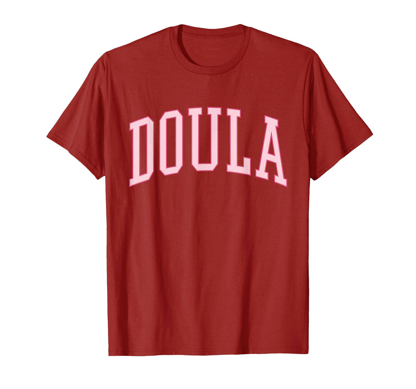 Doula Midwife Cute Preppy Pink Womens Birth Worker T-Shirt