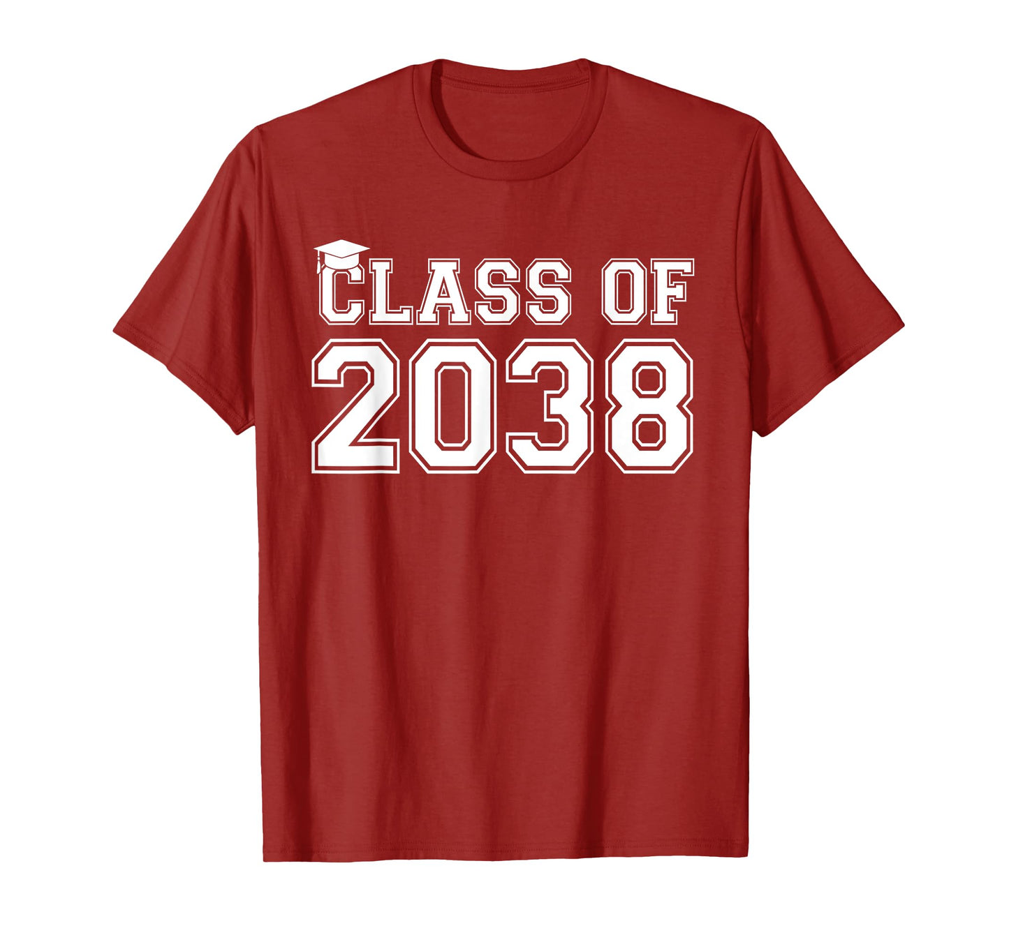 Class Of 2038 First Day Of Back To School Teacher Boys Girls T-Shirt
