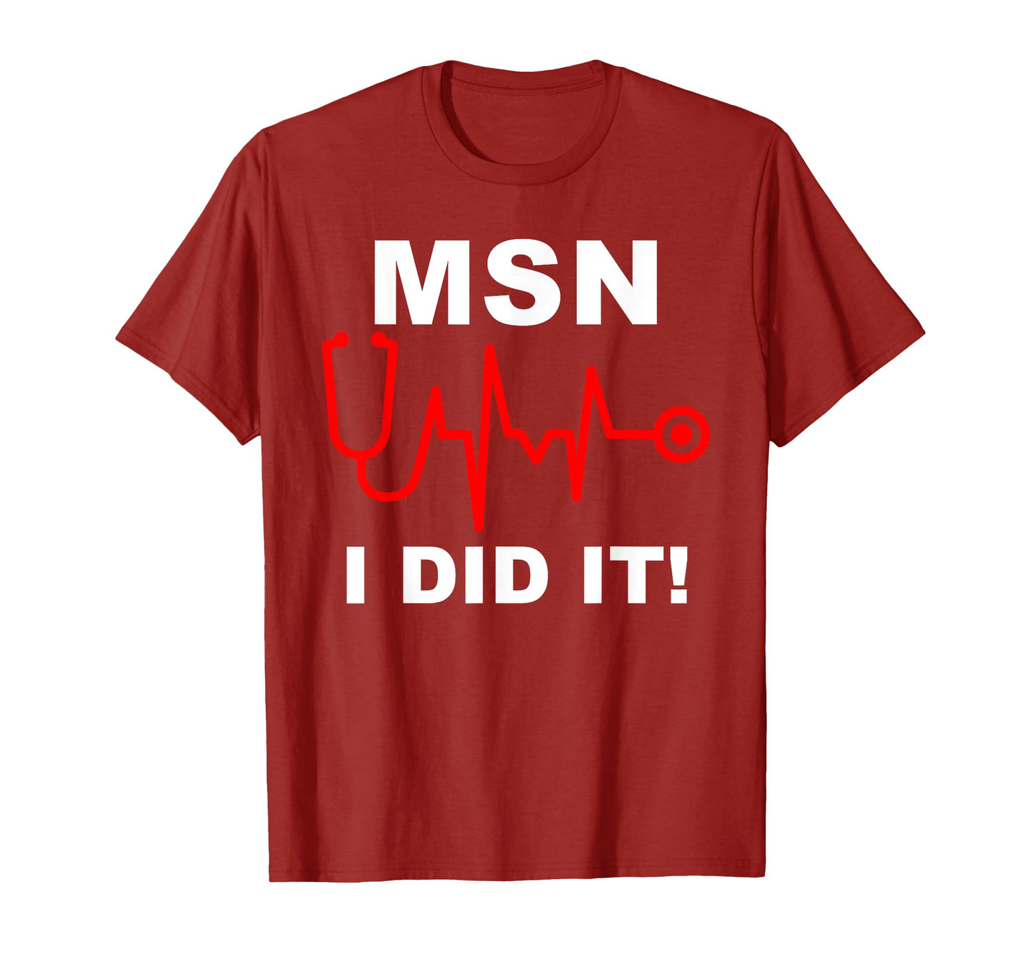 Congrats MSN Masters of Science In Nursing Grad Graduation T-Shirt
