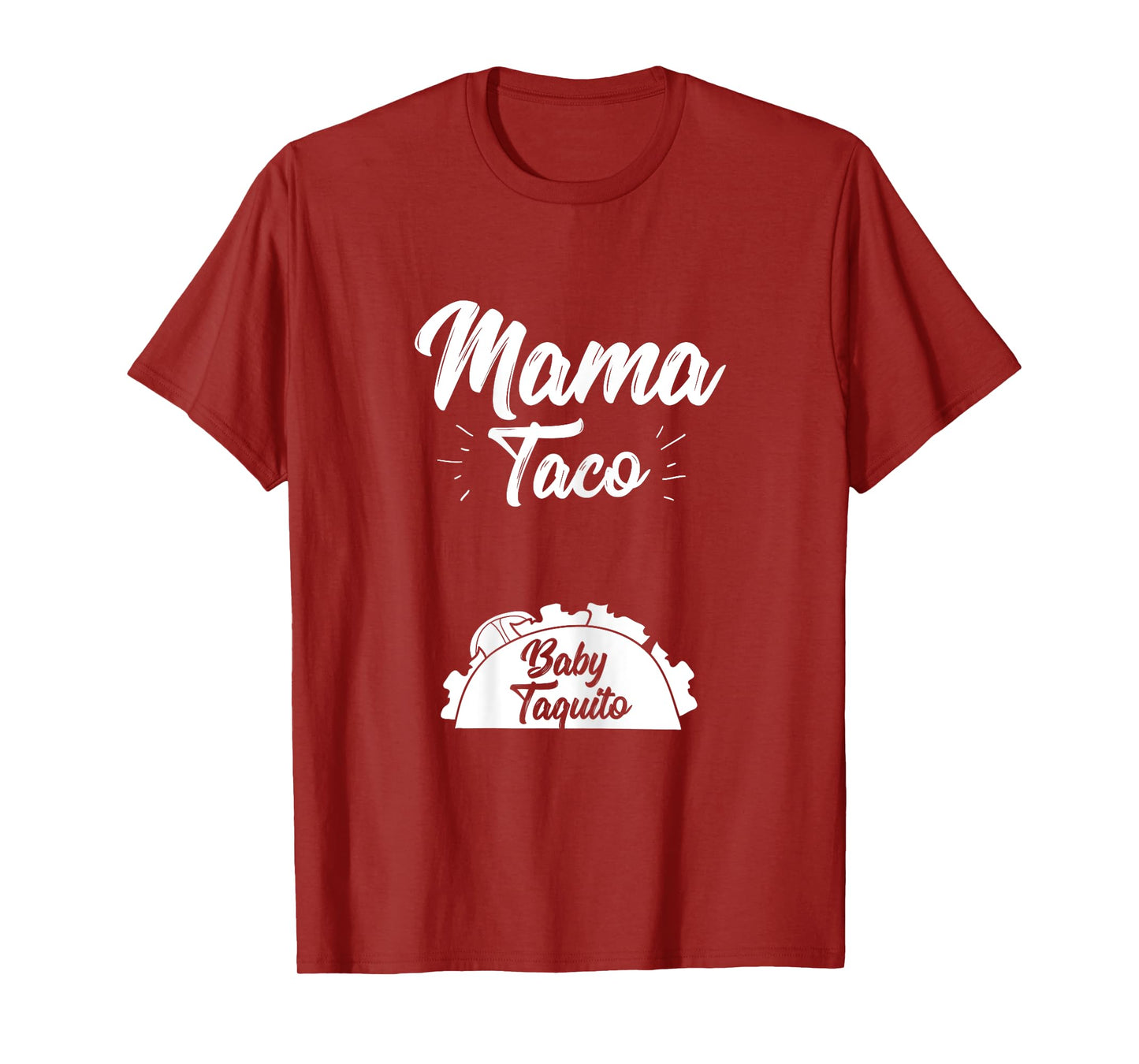 Funny Mama Taco Baby Taquito Pregnancy Announcement T-Shirt