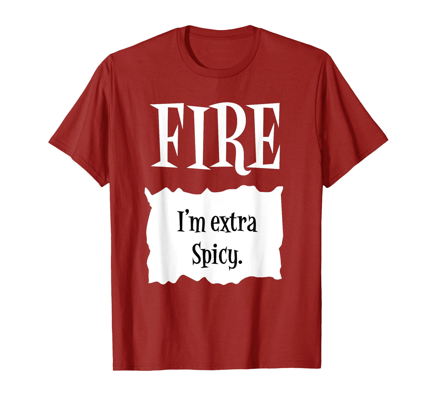 FIRE - Hot Packet Halloween Taco Costume T-Shirt