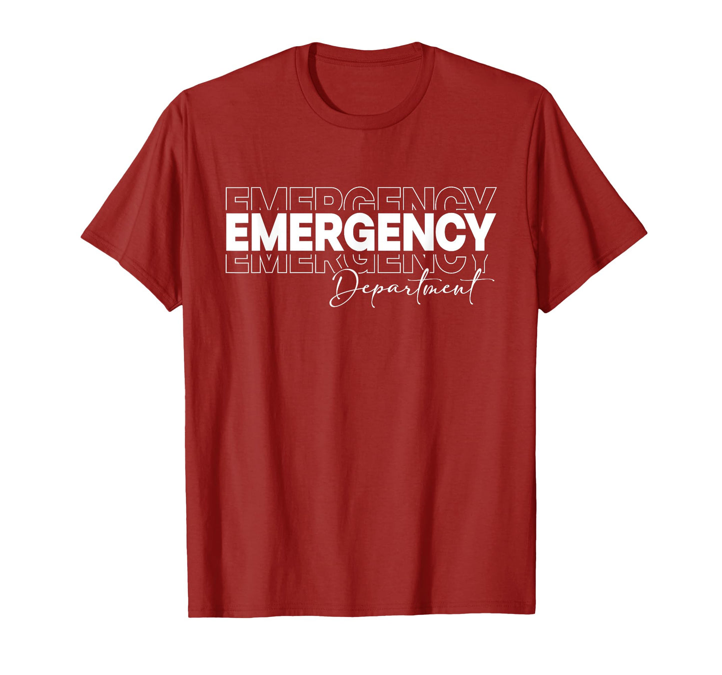 Emergency Department Emergency Room Healthcare Nursing T-Shirt