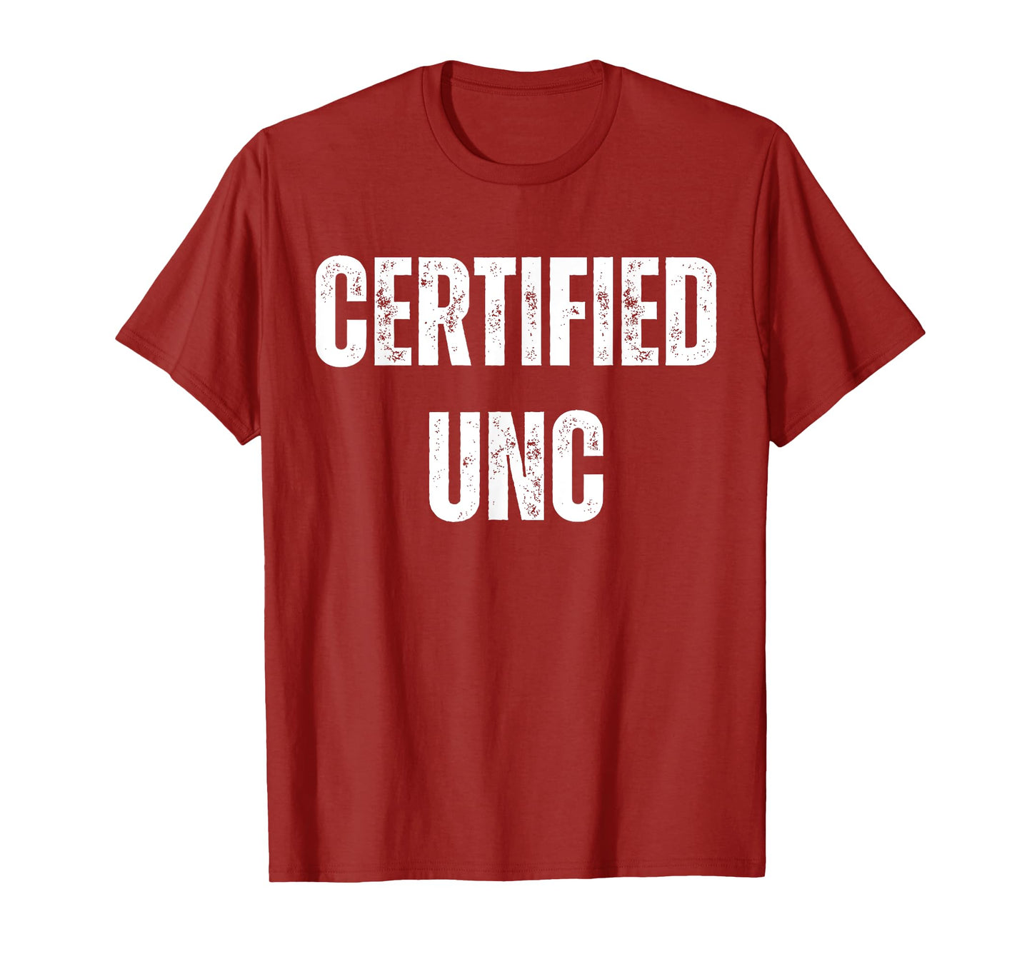 Certified Unc Gen Z Slang Funny Adult Family Mens Top T-Shirt