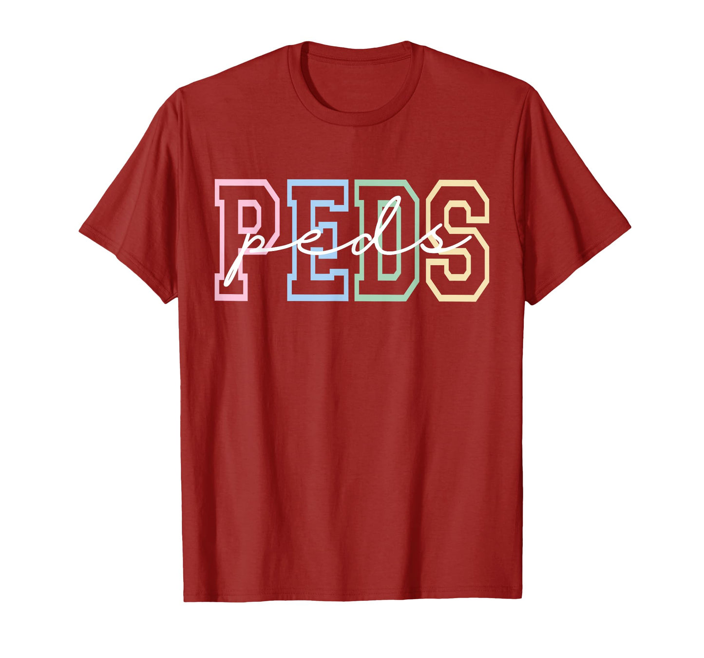 Women PEDS Classic Nurse Pediatric Professionals Nursing T-Shirt