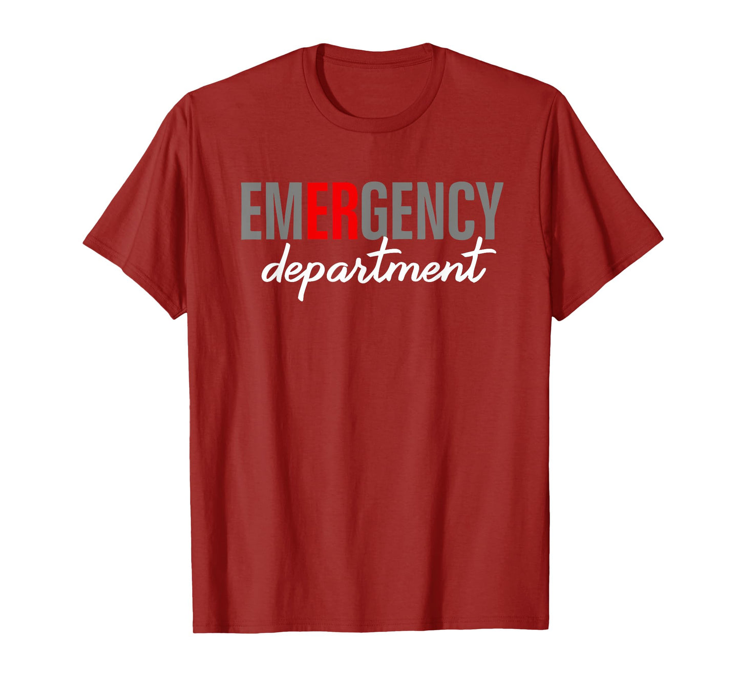 Emergency Room ER RN Nurse Department Healthcare Nursing T-Shirt