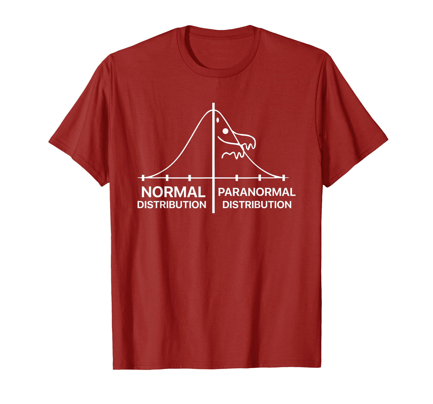Normal Distribution Paranormal Distribution T-Shirt