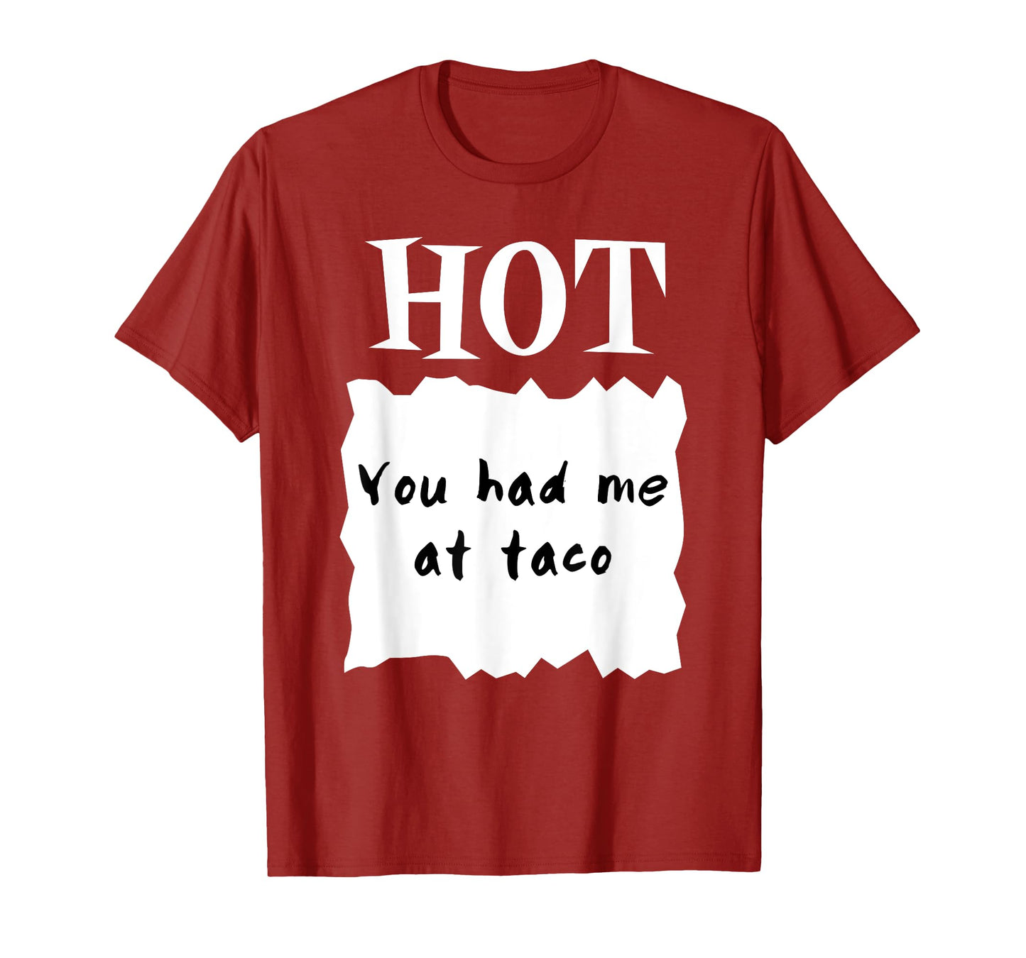 HOT SAUCES Group Halloween Costumes TACO SAUCE shirt T-Shirt