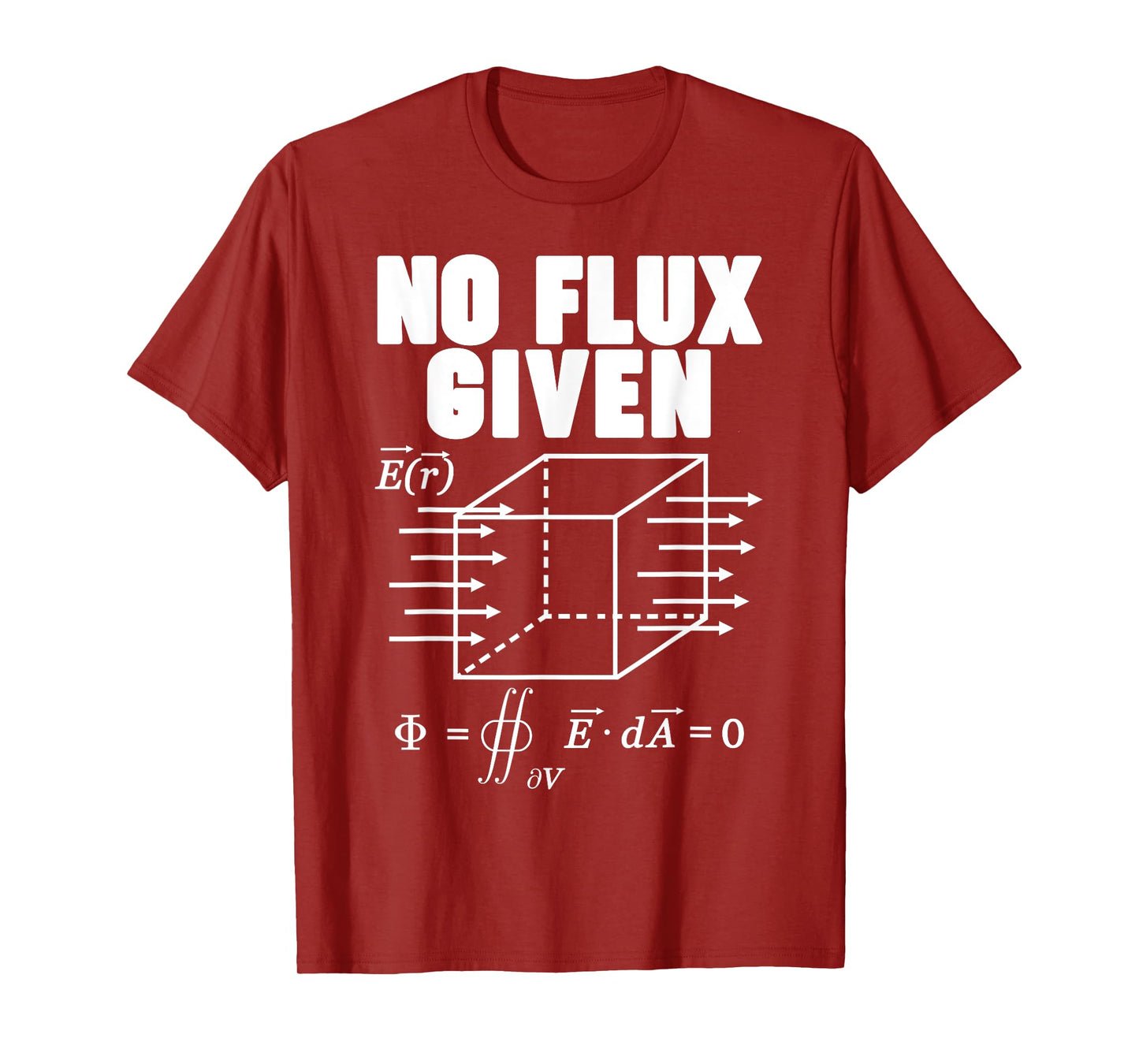 Physics No Flux Given T-Shirt
