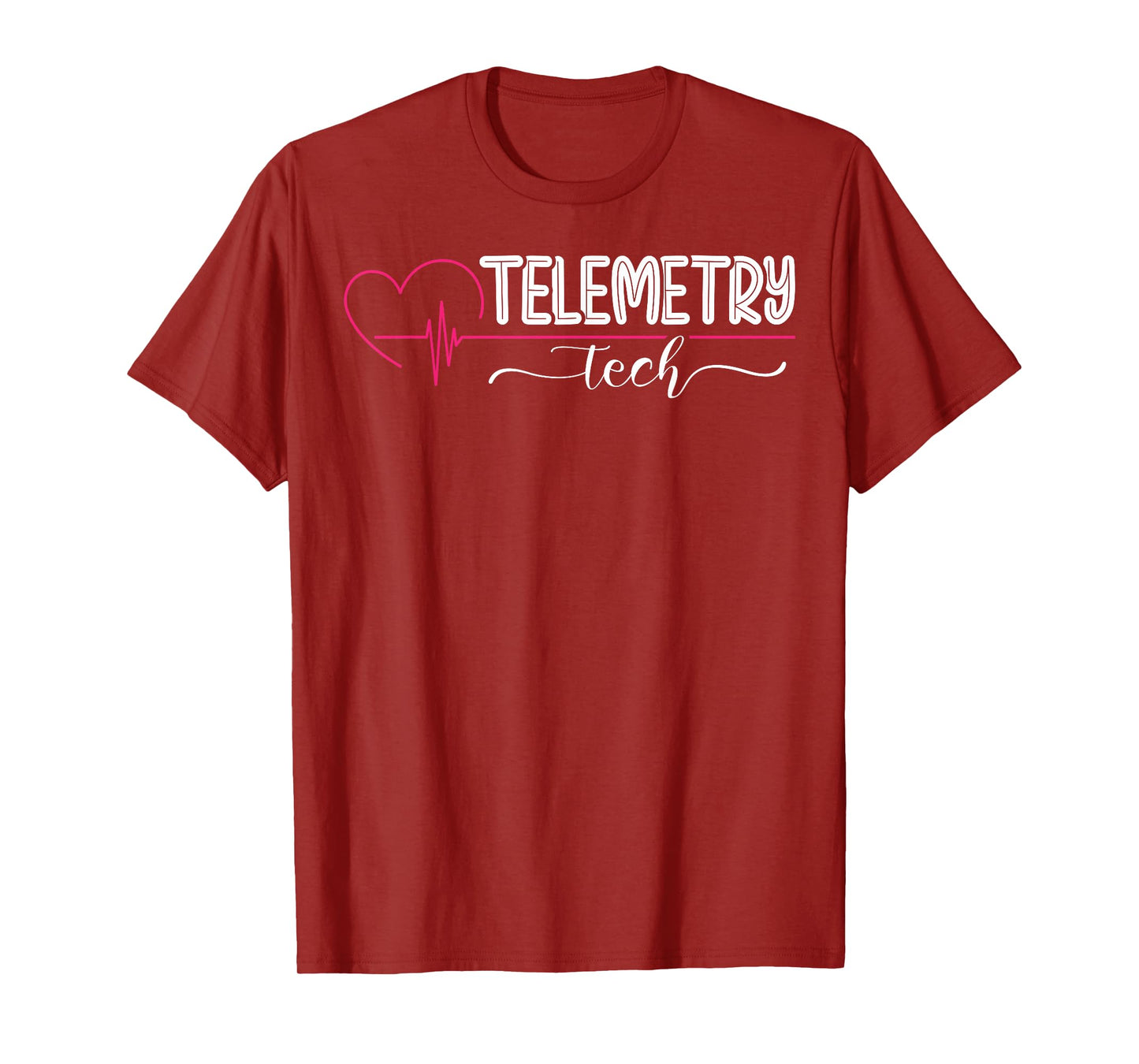 Telemetry Technician Heart Telemetry Tech T-Shirt