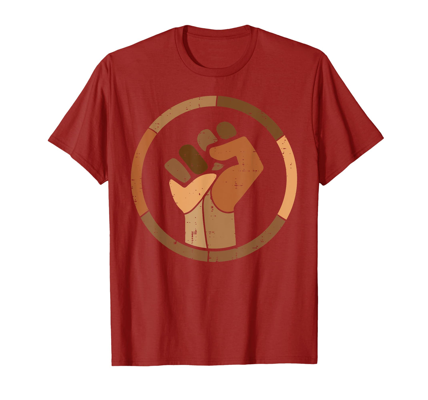 Black History Melanin Fist African Pride Men Women Kids T-Shirt