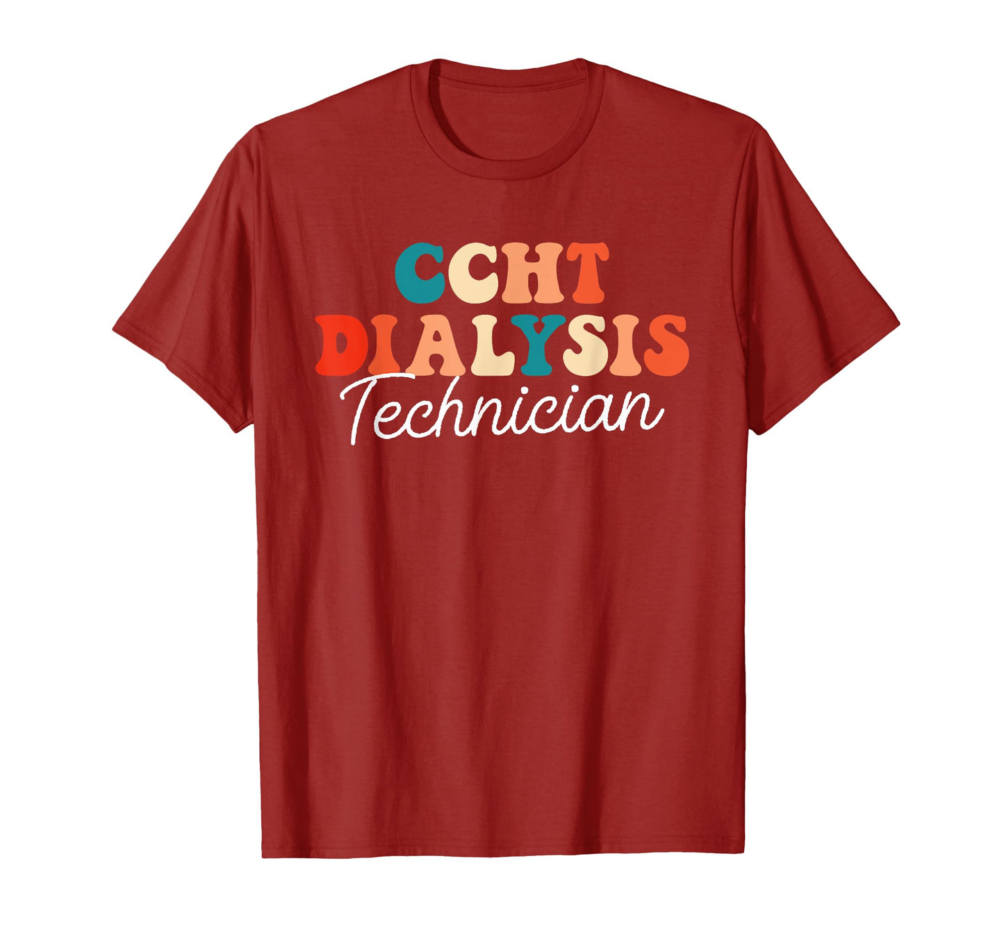 CCHT Dialysis Technician Nephrology Retro Dialysis Tech T-Shirt