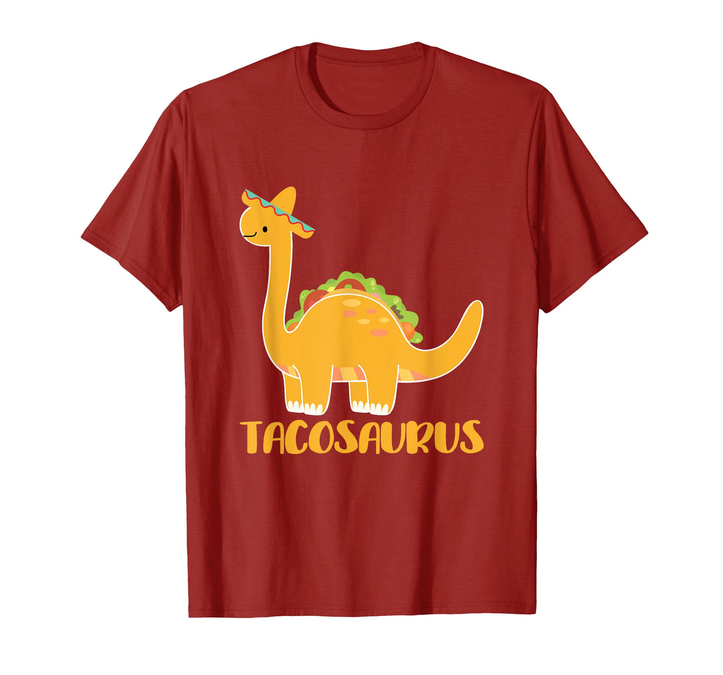Tacosaurus Brachiosaurus Funny Taco Dino T-Shirt