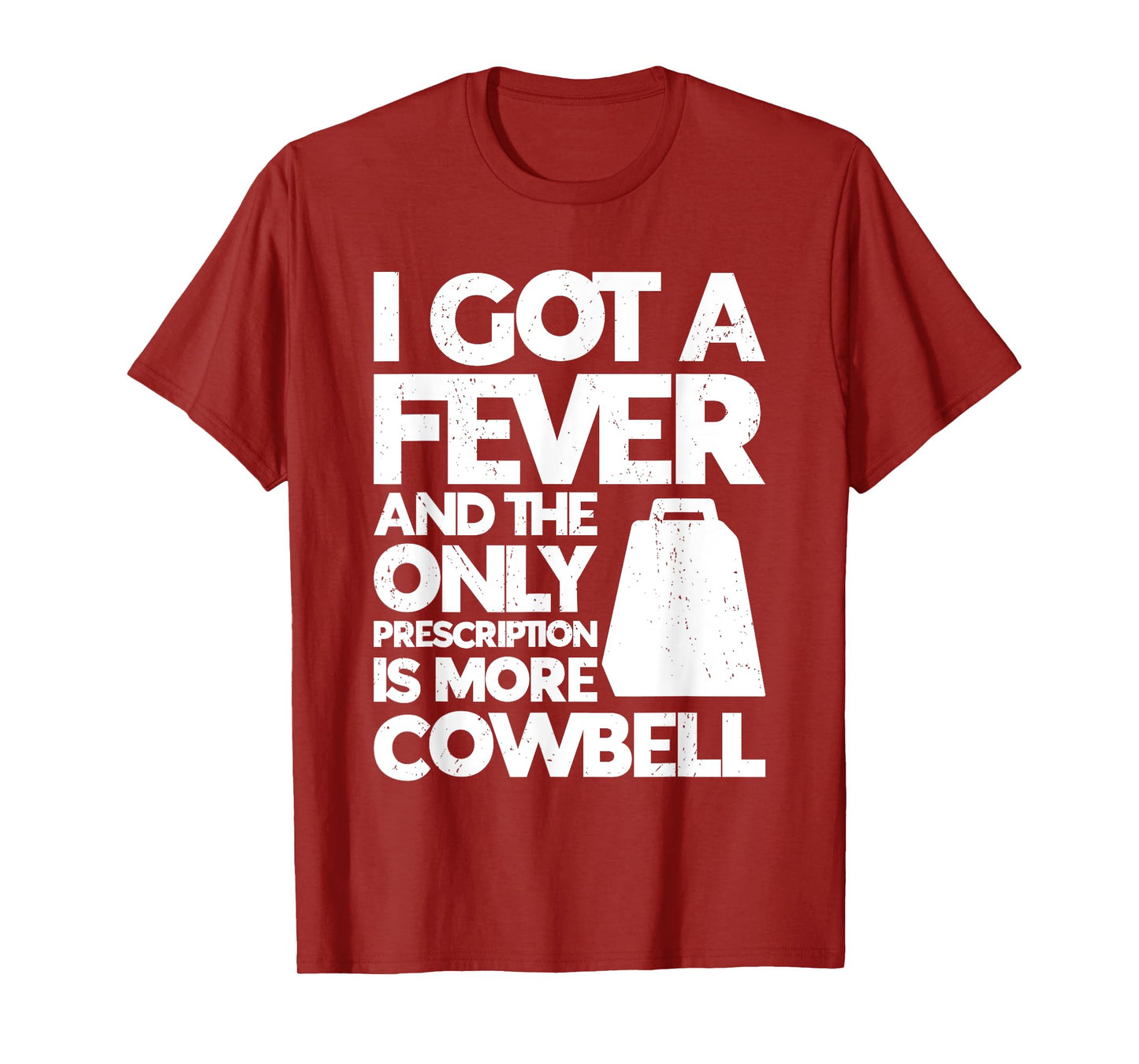 Cow Bell More Cowbell Vintage Funny Drummer Cowbell Funny T-Shirt