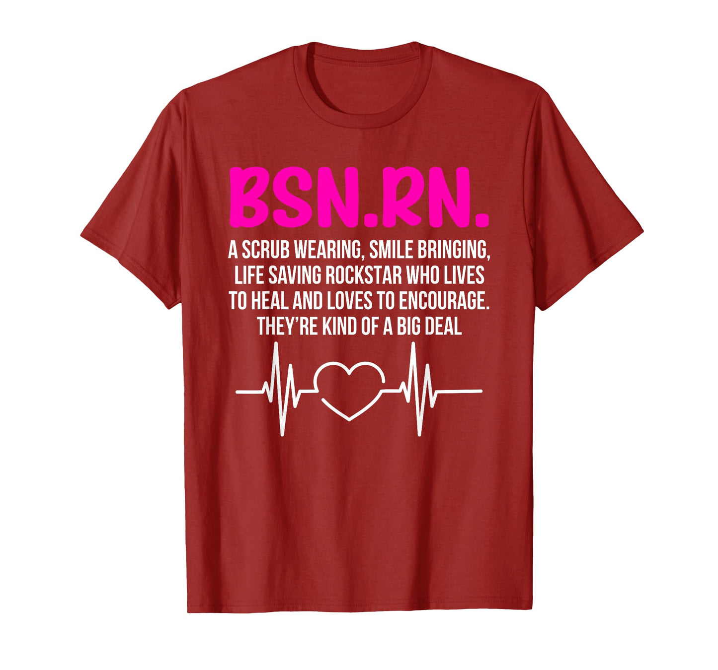 BSN RN Graduation Definition BSN Registered Nurse Graduation T-Shirt