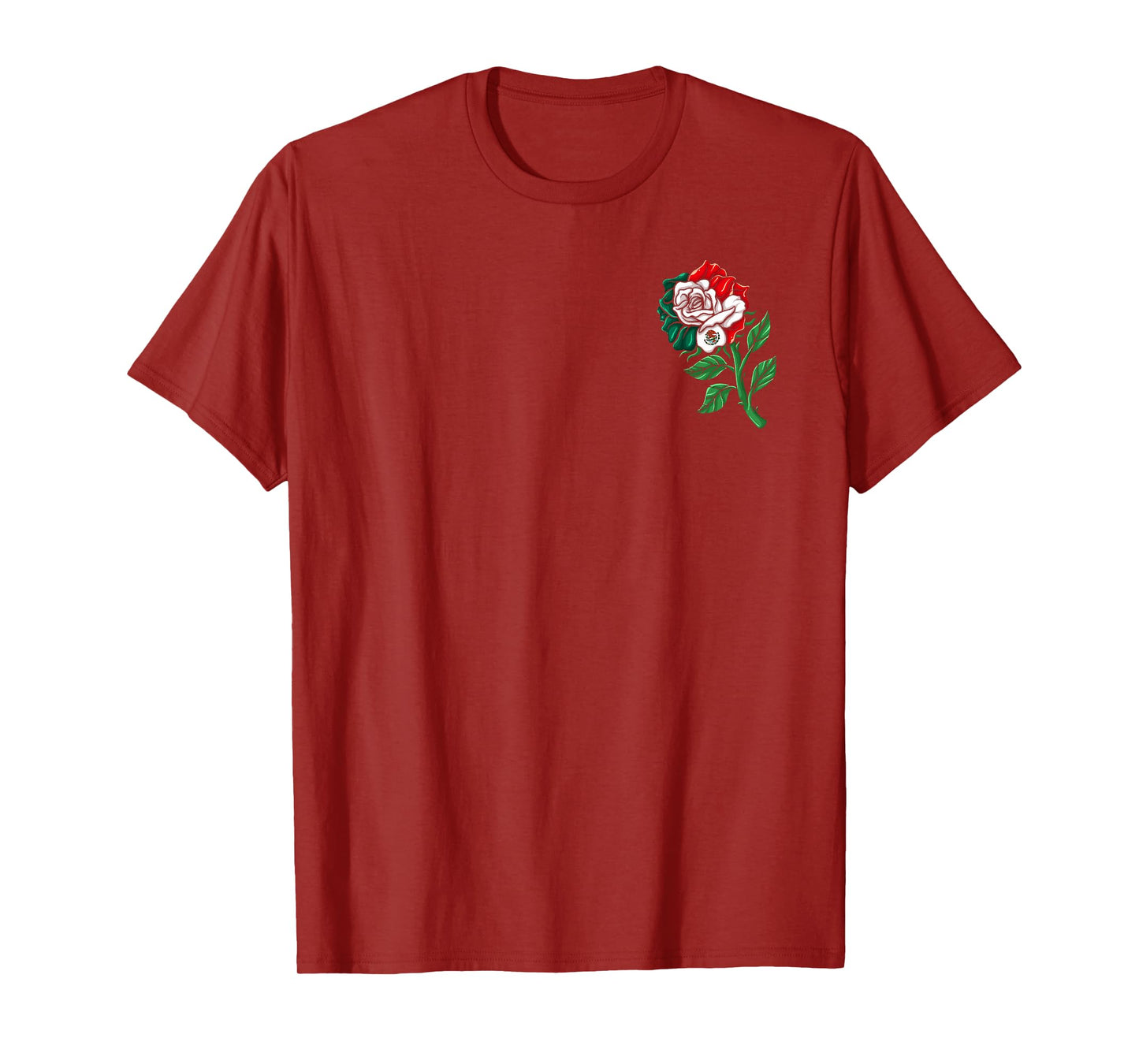 Mexico Gift Rose Tijuana Mexican Hispanic Pride Poncho T-Shirt