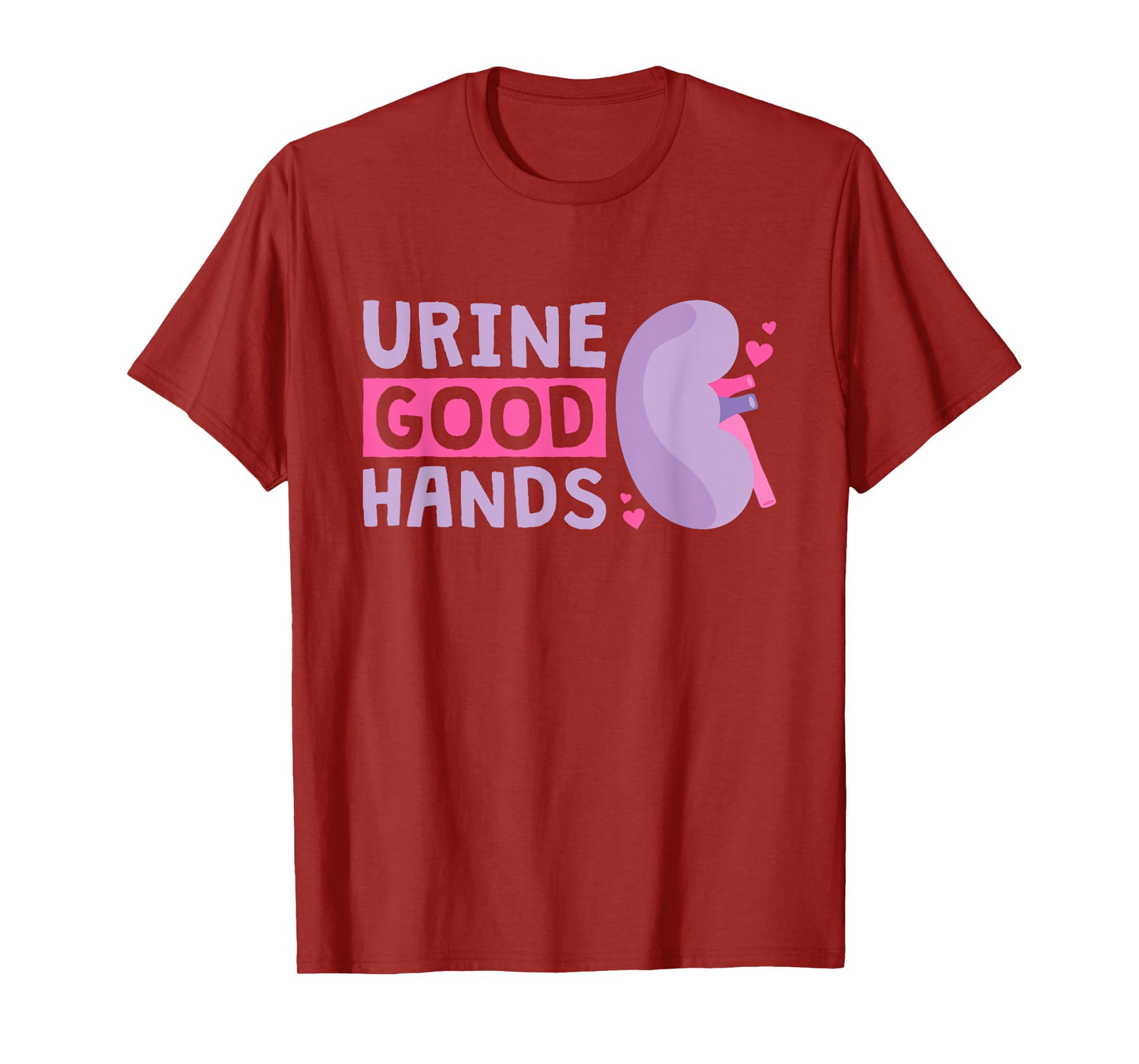 Urine Good Hands Dialysis Technician Nurse T-Shirt