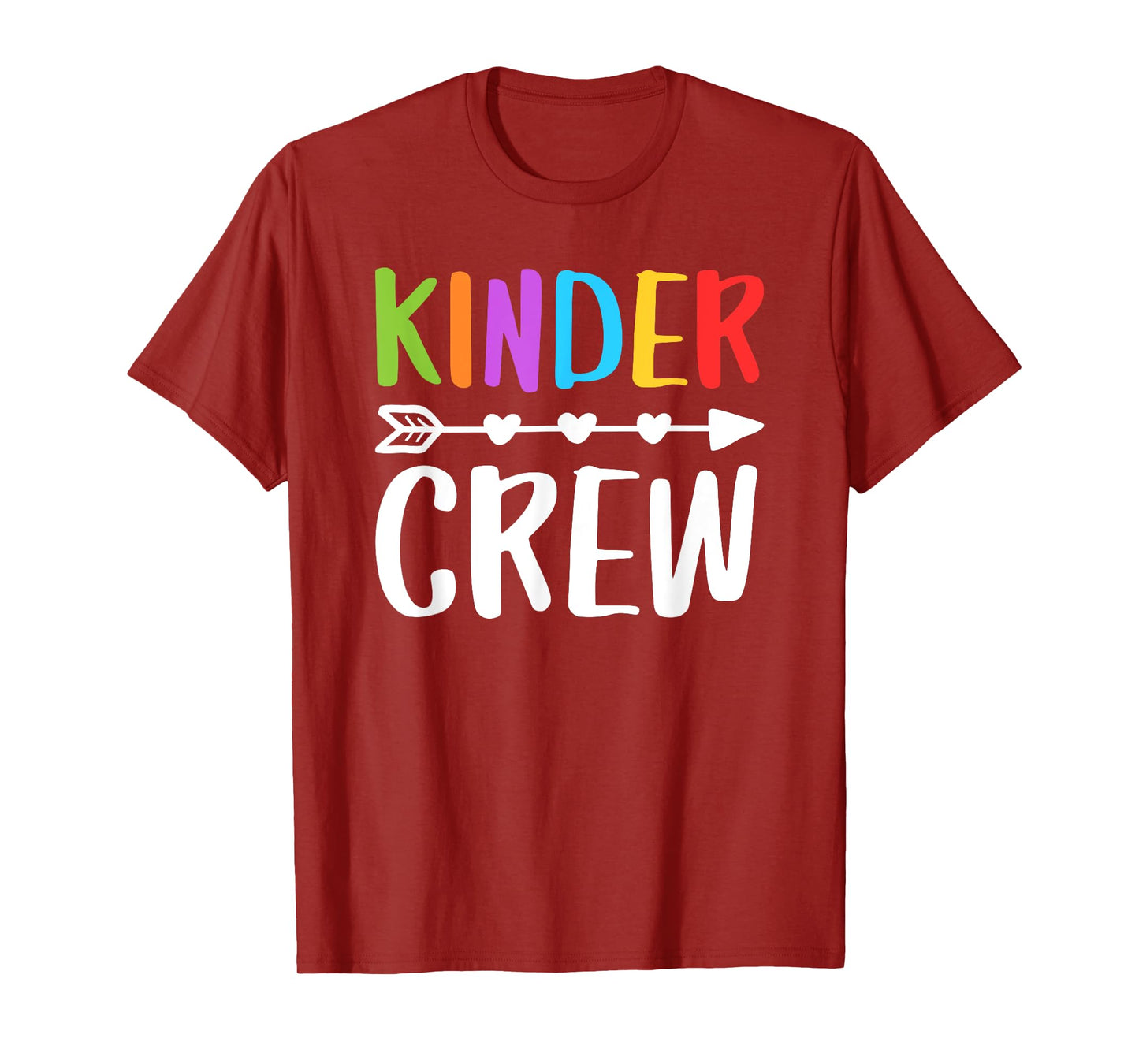 Kinder Crew Shirt Kindergarten Boy Girl Student Teacher T-Shirt