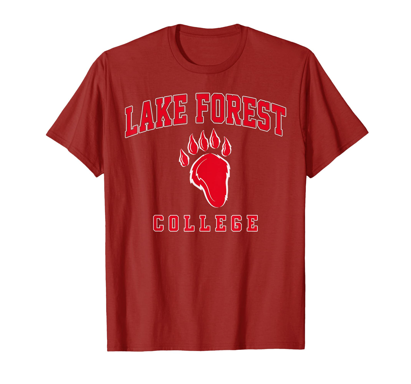 Lake Forest College Athletics Arch Retro Vintage Design T-Shirt