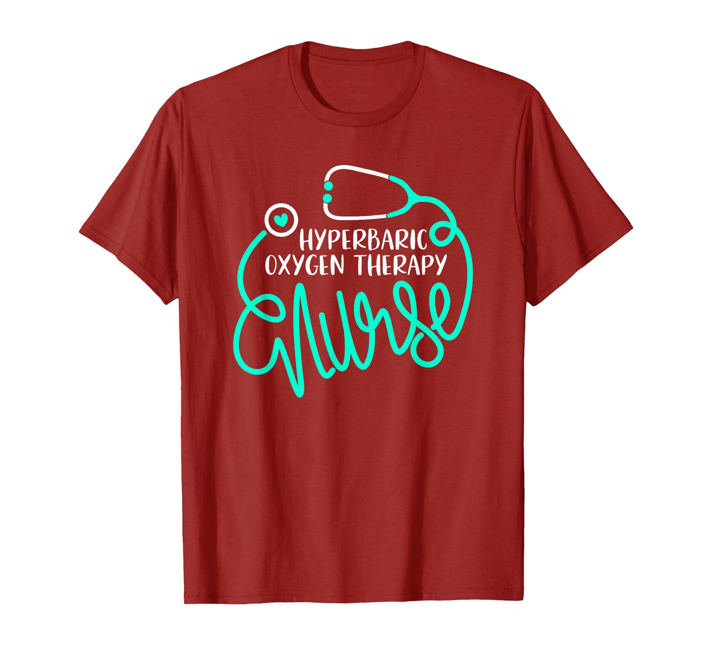 Hyperbaric Oxygen Therapy Nurse HBOT Nursing Department RN T-Shirt
