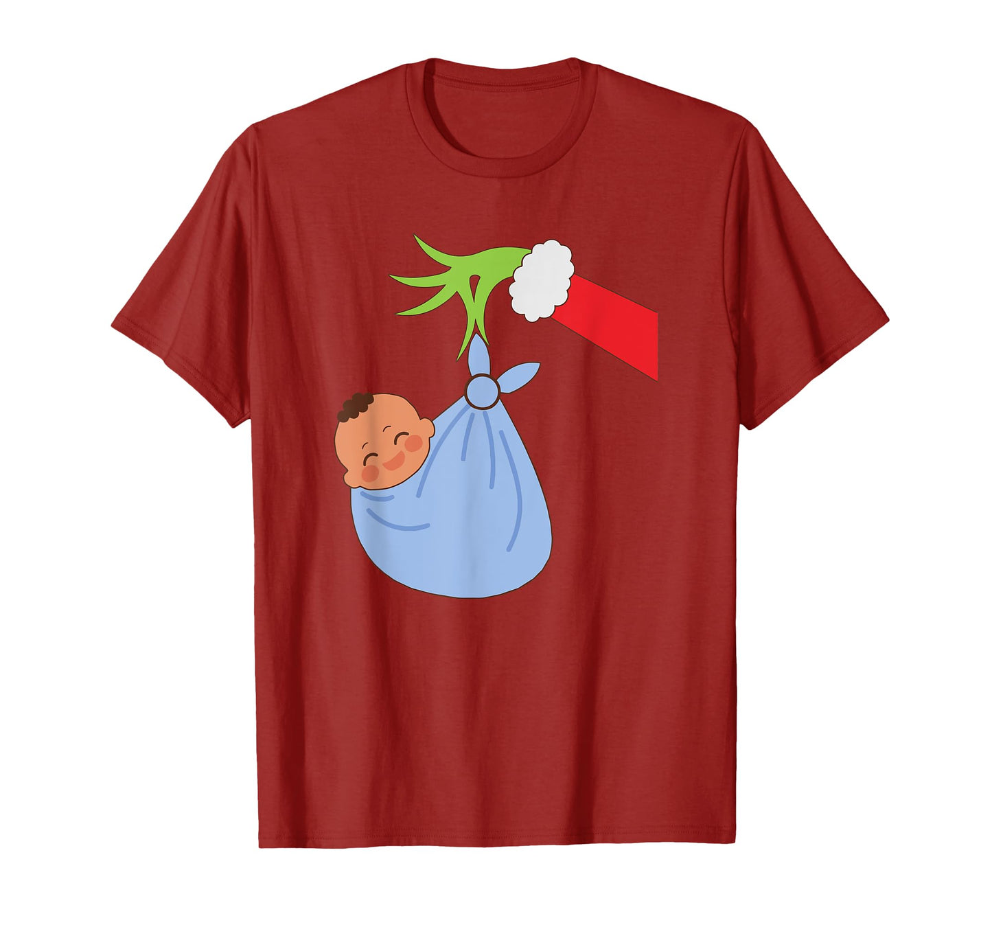 NICU Labor Delivery Nurse Santa Christmas Xmas Pajamas Funny T-Shirt