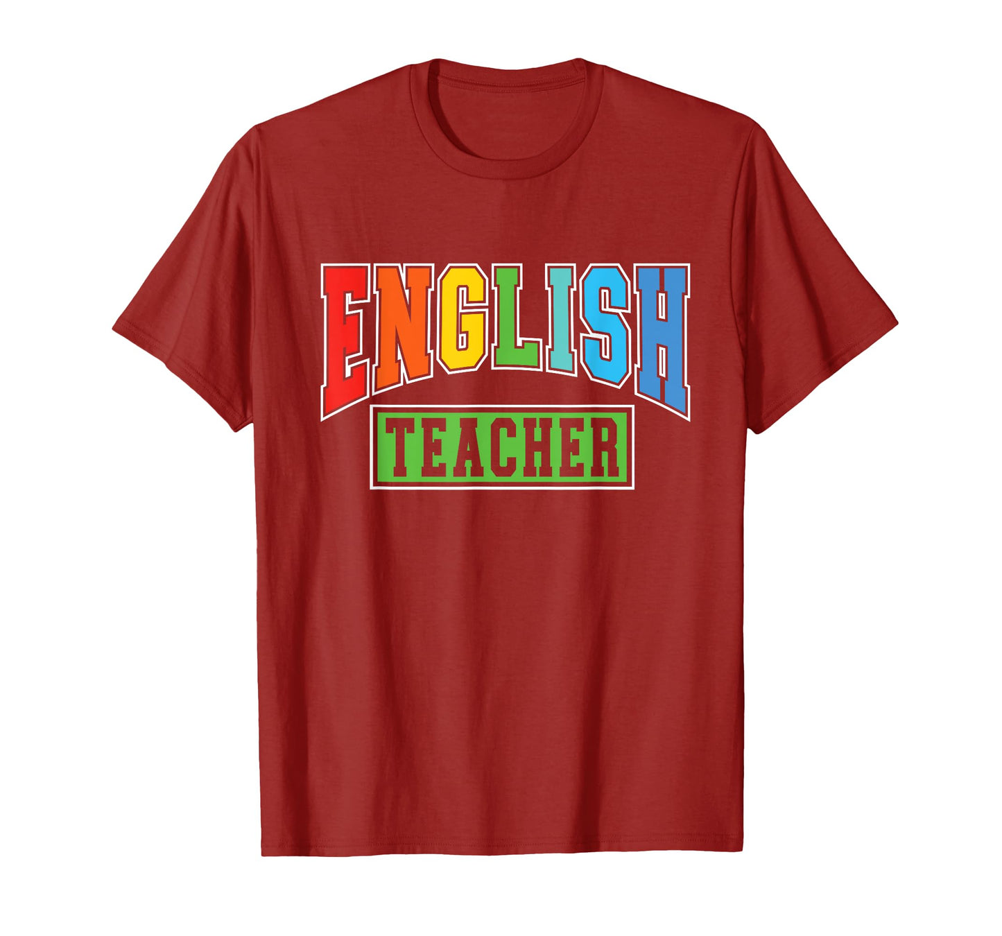 English Teacher Men Women Grammar Class English Teacher T-Shirt