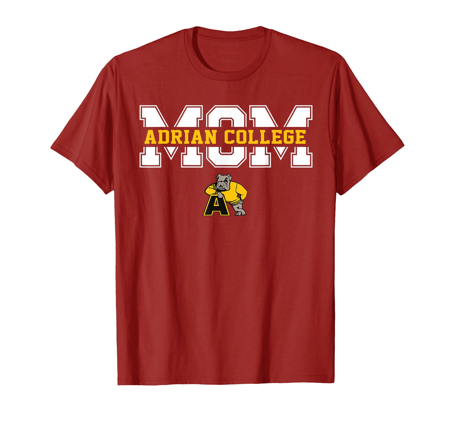 Adrian College Mom Mother Arch Vintage Design for Women T-Shirt