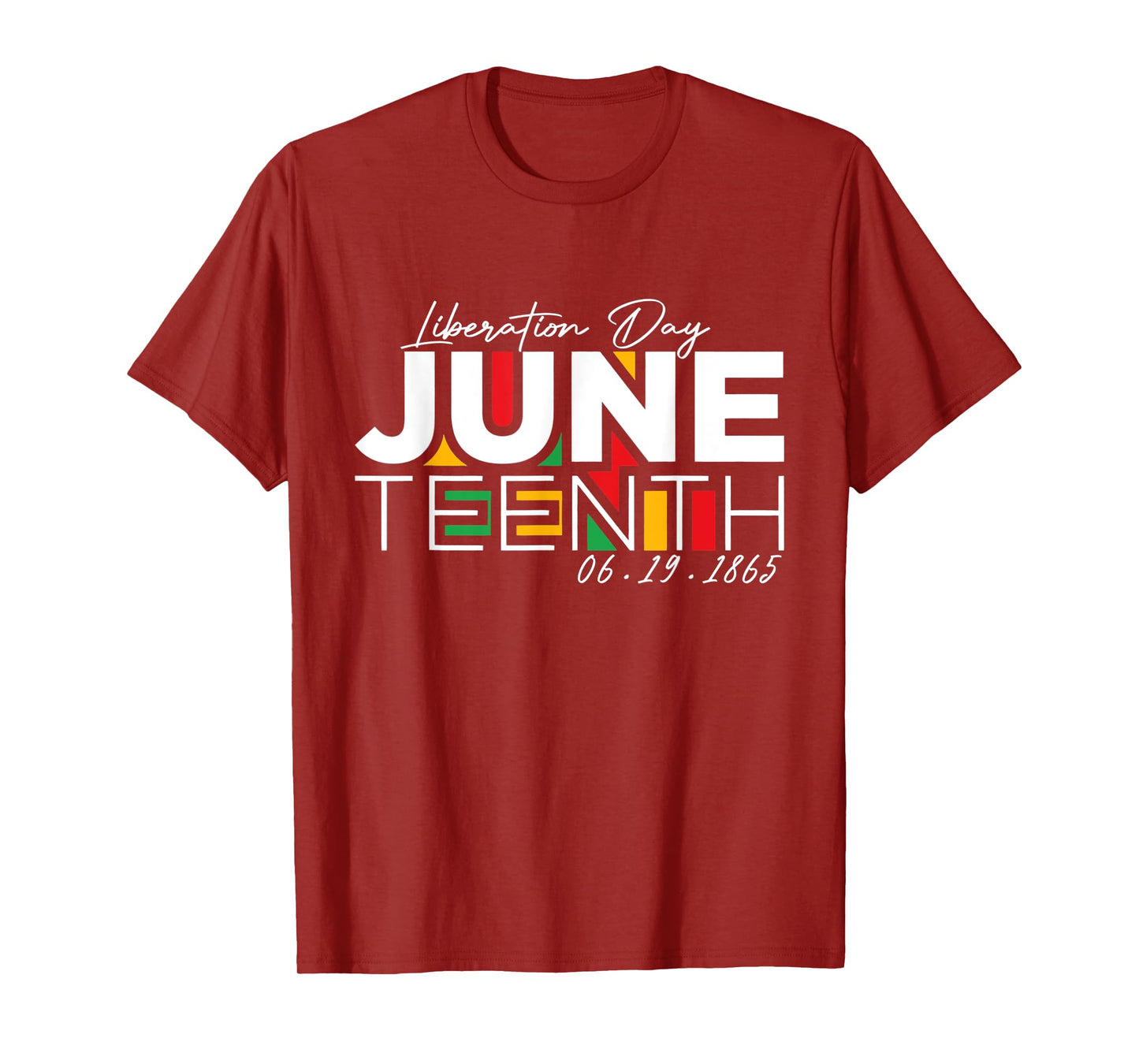 Black Women Liberation Day Juneteenth Freedom 16.09.1865 T-Shirt