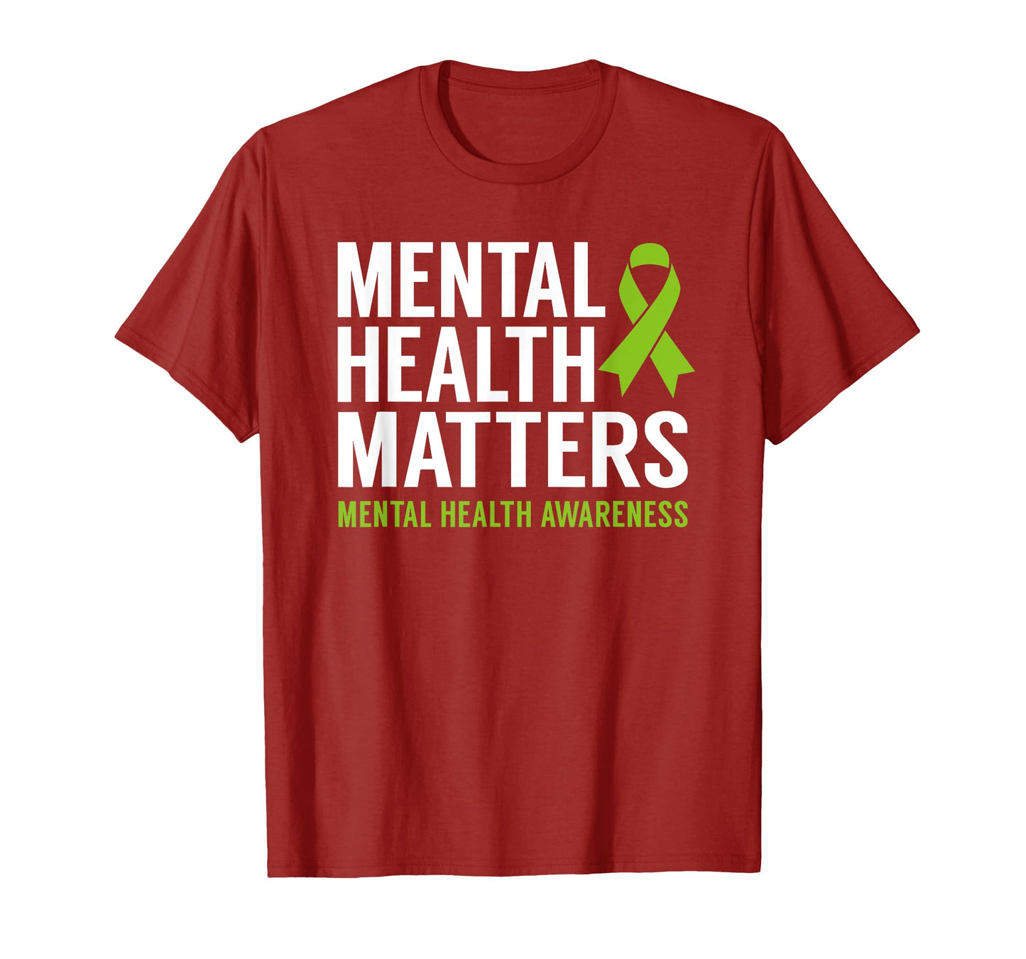 Mental Health Matters Men Women Kids Mental Health Awareness T-Shirt