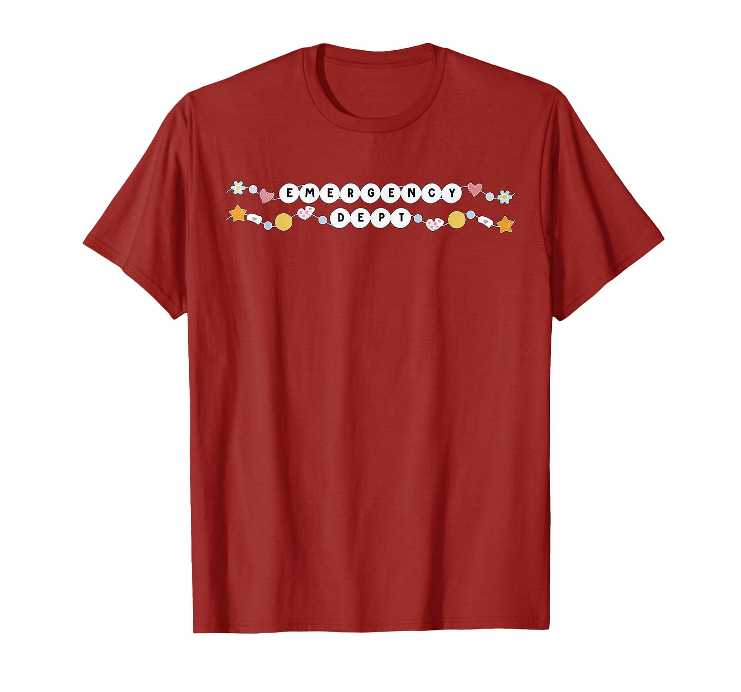 Emergency Dept Nurse Friendship Bracelet Emergency Room T-Shirt