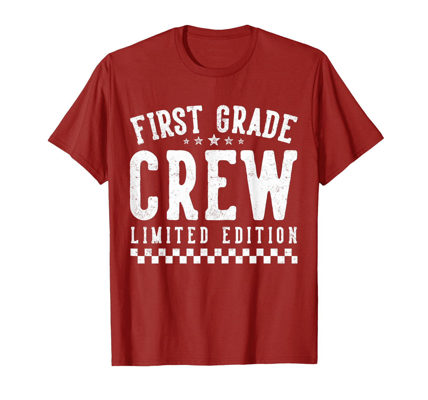 First Grade Crew Limited Edition Gifts First Day Of School T-Shirt
