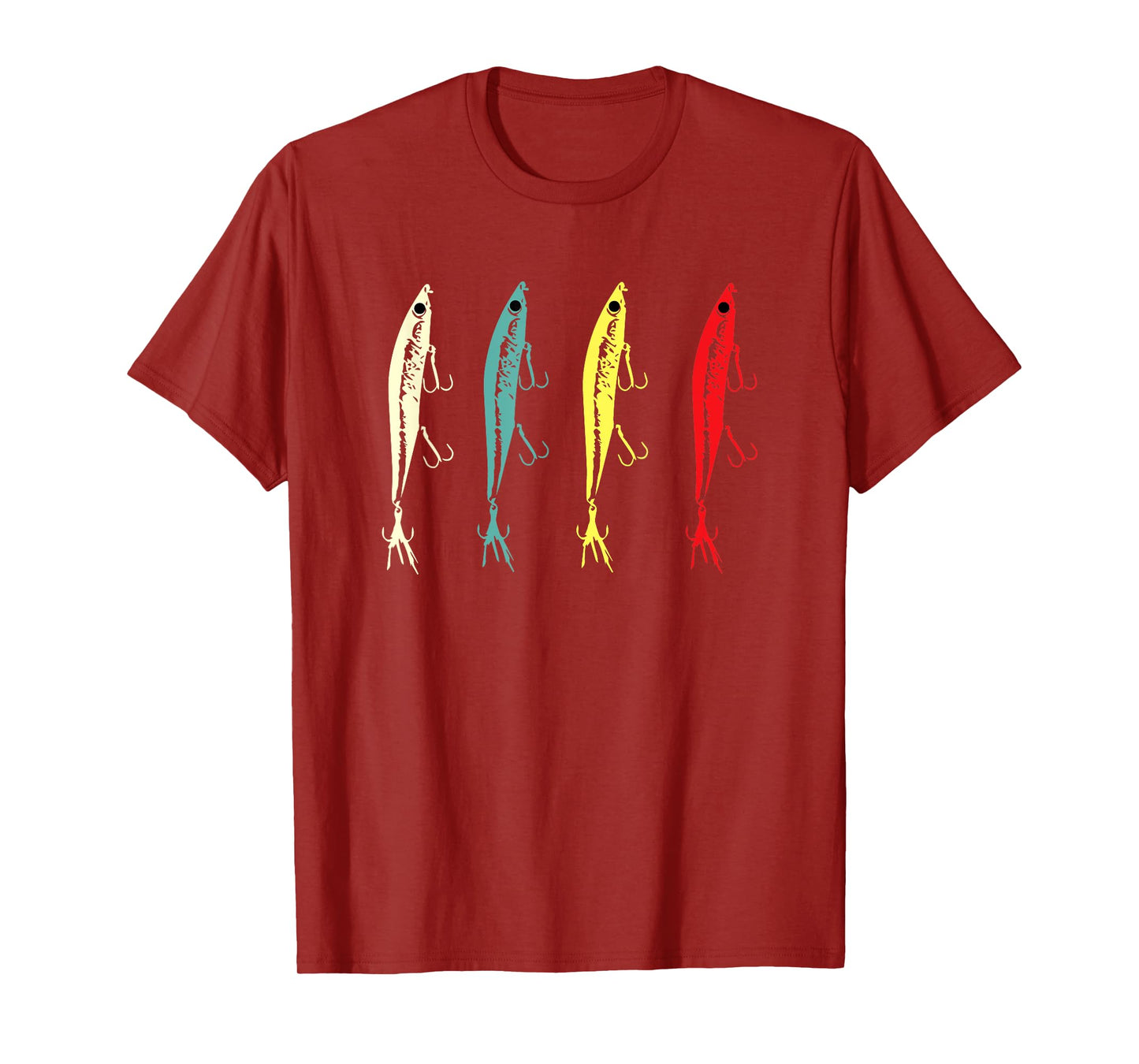Retro Vintage Fishing Lures - Bass Fishing T-Shirt