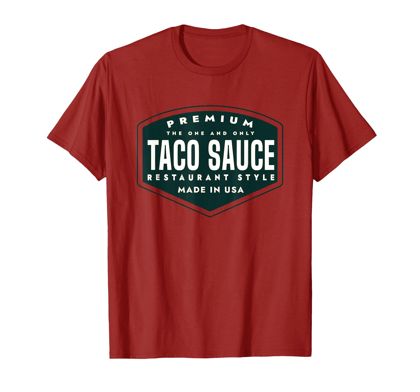 Matching Group Halloween Costume Food Condiment Taco Sauce T-Shirt