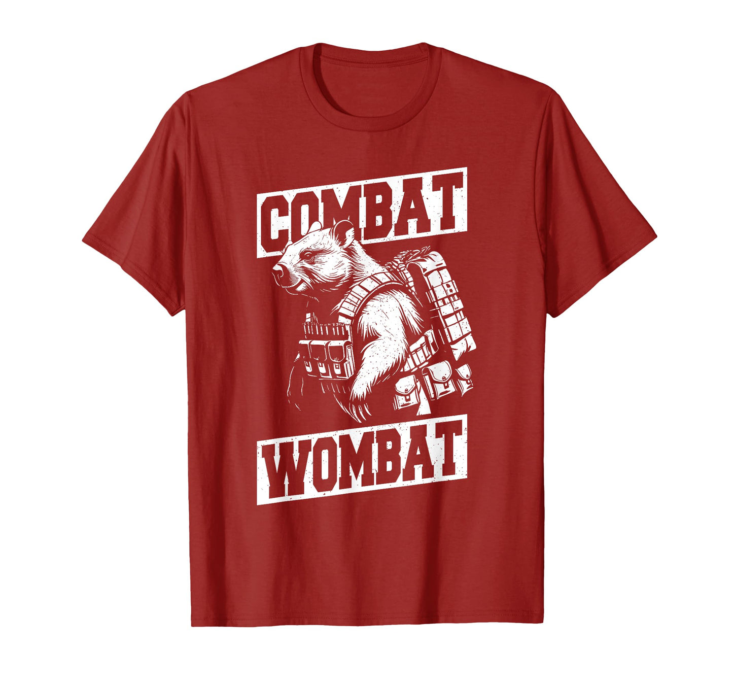 Burrowing Animal Australian Marsupial Combat Wombat T-Shirt