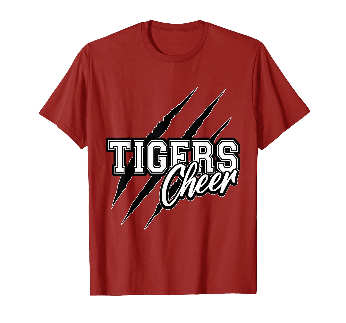 Tigers Cheer Back To School Cheerleading Team Spirit T-Shirt