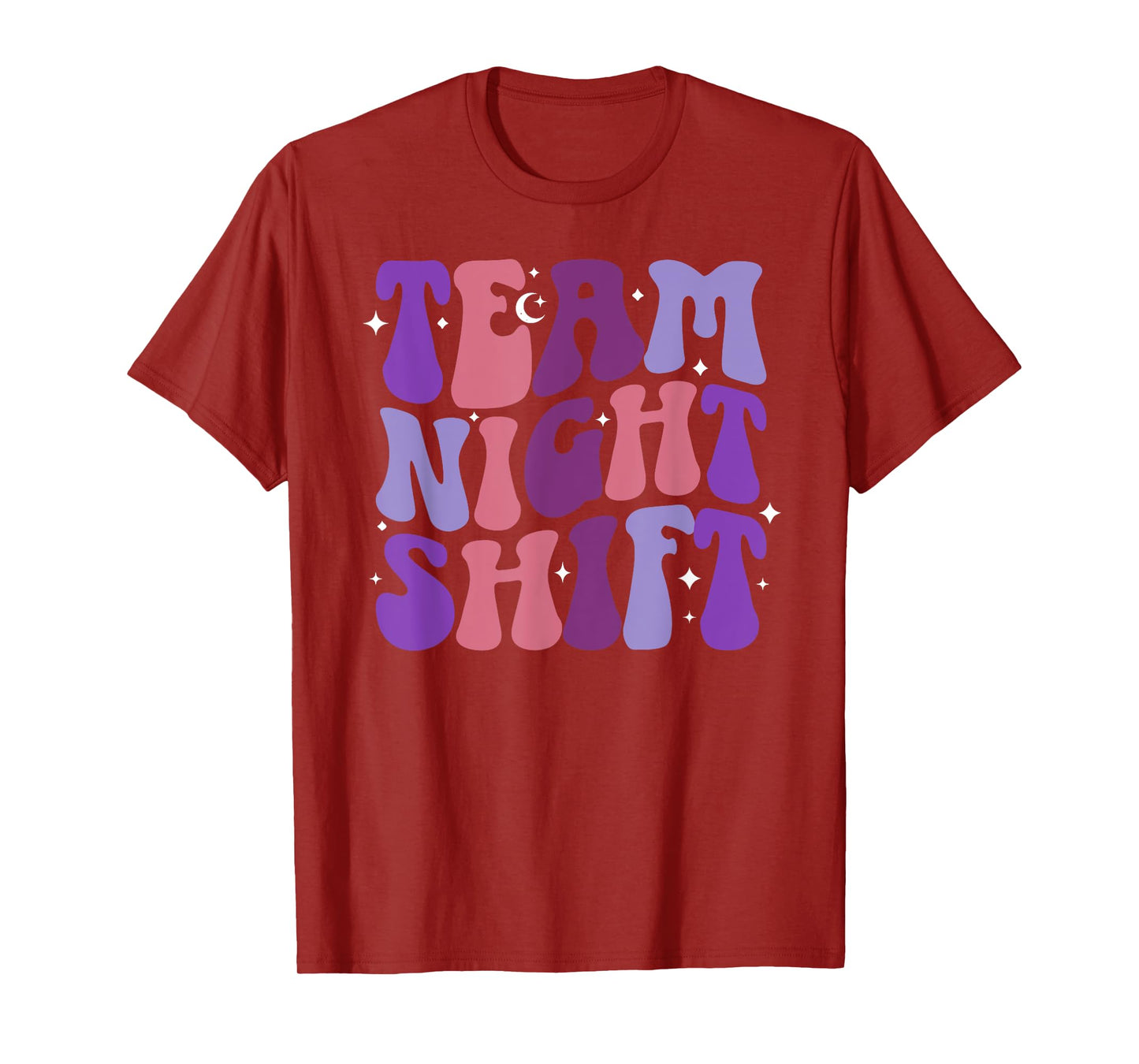 Team Night Shift Nurse Squad Night Shift Nursing Crew T-Shirt