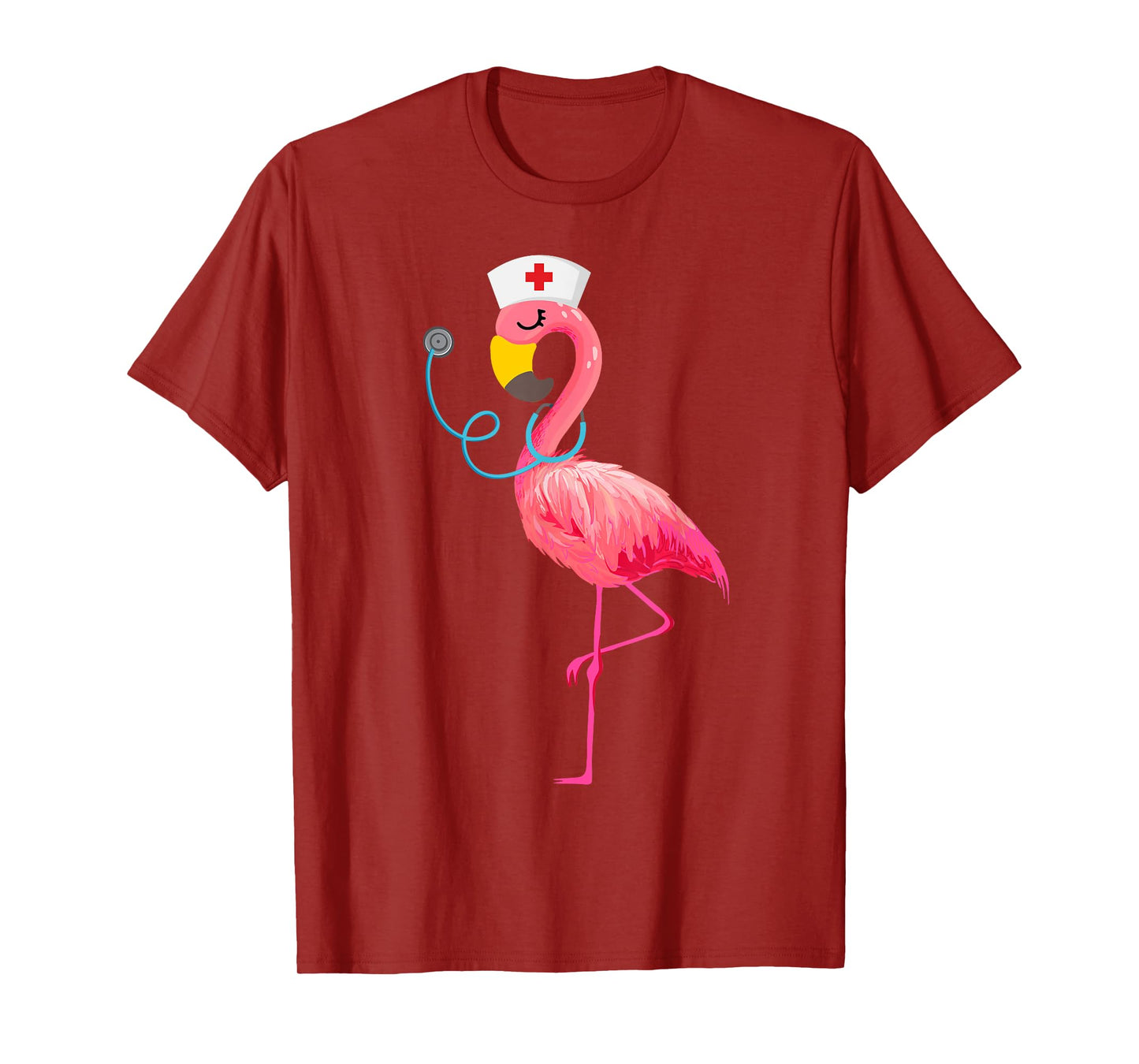 Nurse Flamingo - Funny Flamingo Lover Nursing T-Shirt