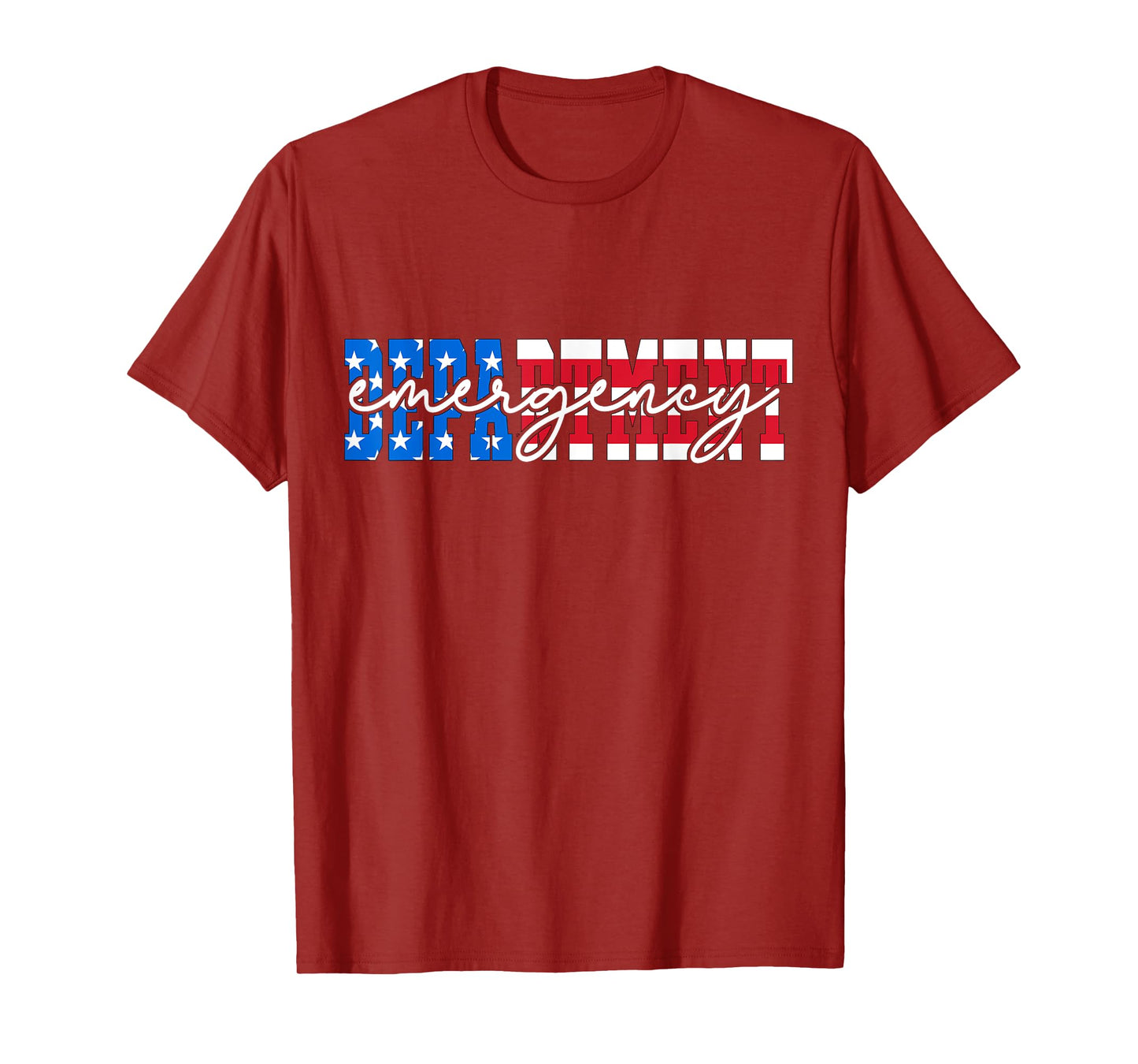 Emergency Department 4th of July USA Emergency Room Nurse T-Shirt