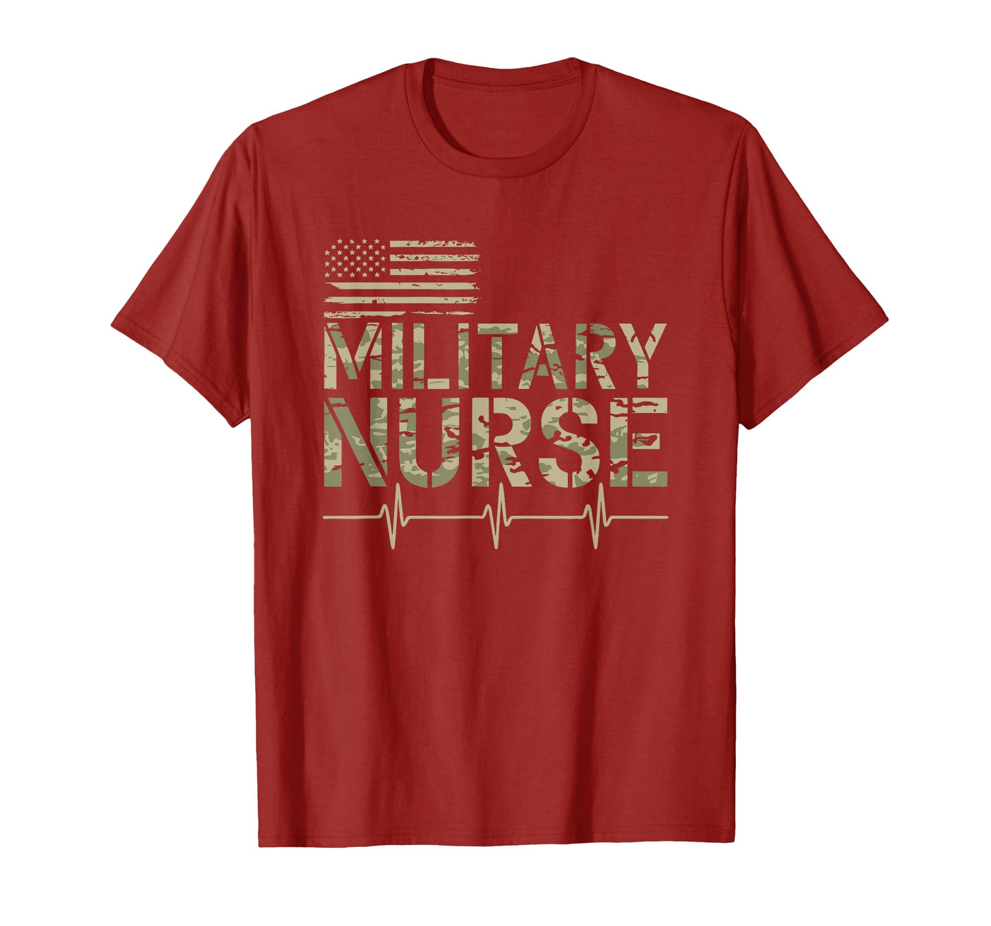 Military Nurse, American Veteran VA Nursing Corp T-Shirt