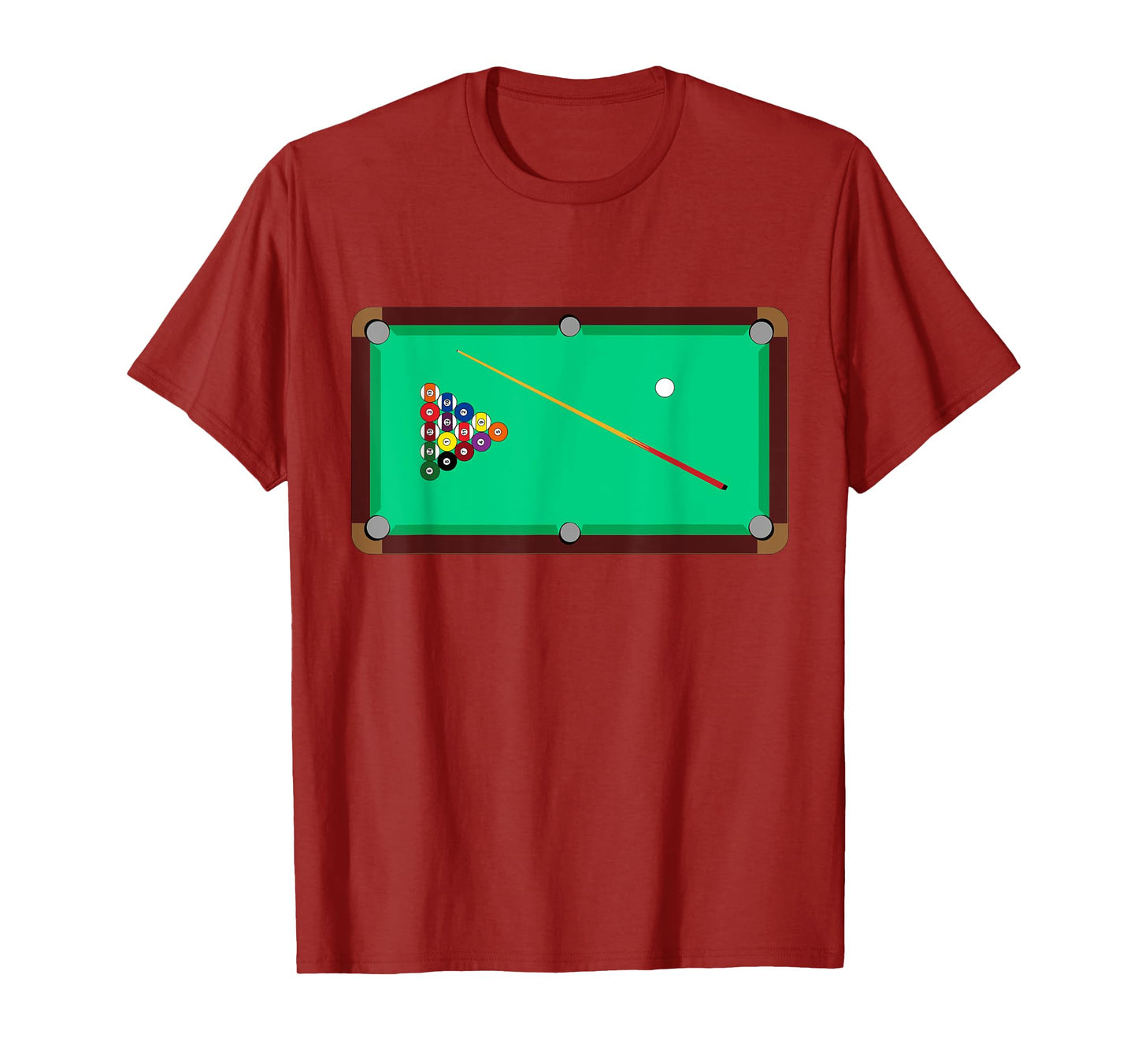 Pool Table - Cool Billiards T shirt T-Shirt