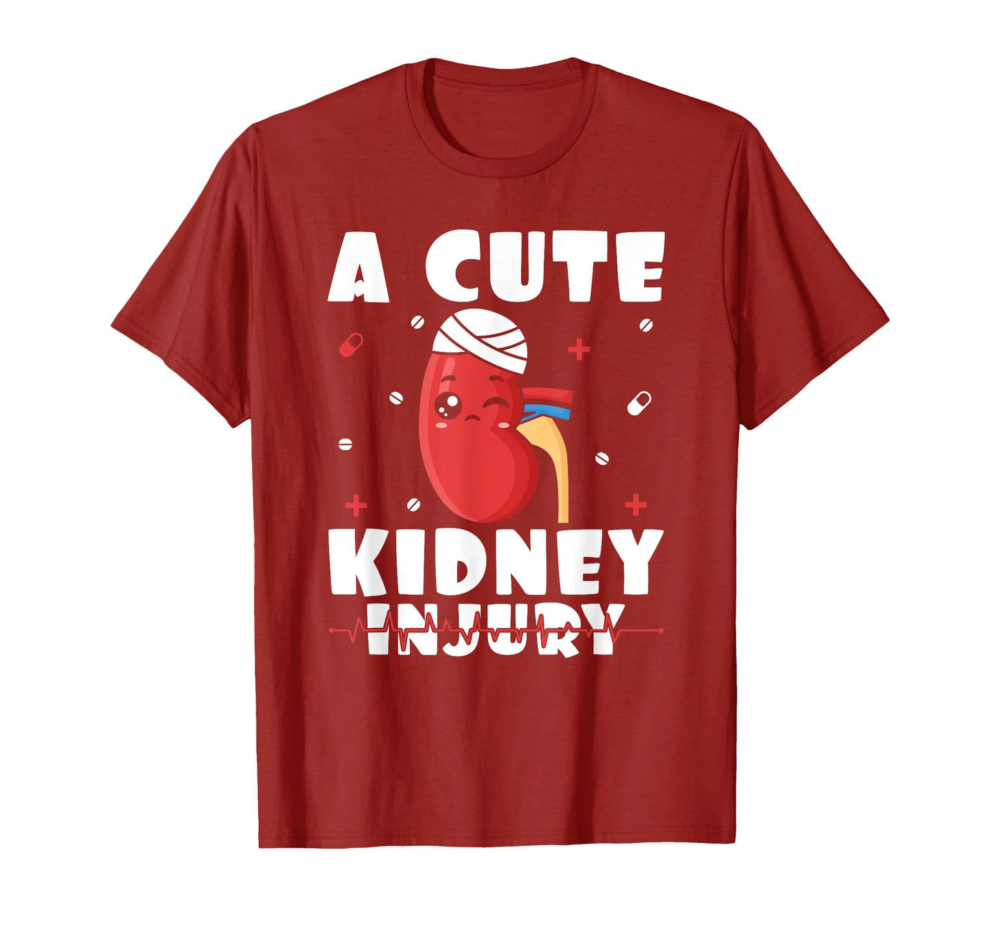 A Cute Kidney Injury Dialysis Nurse Nephrology Nursing T-Shirt