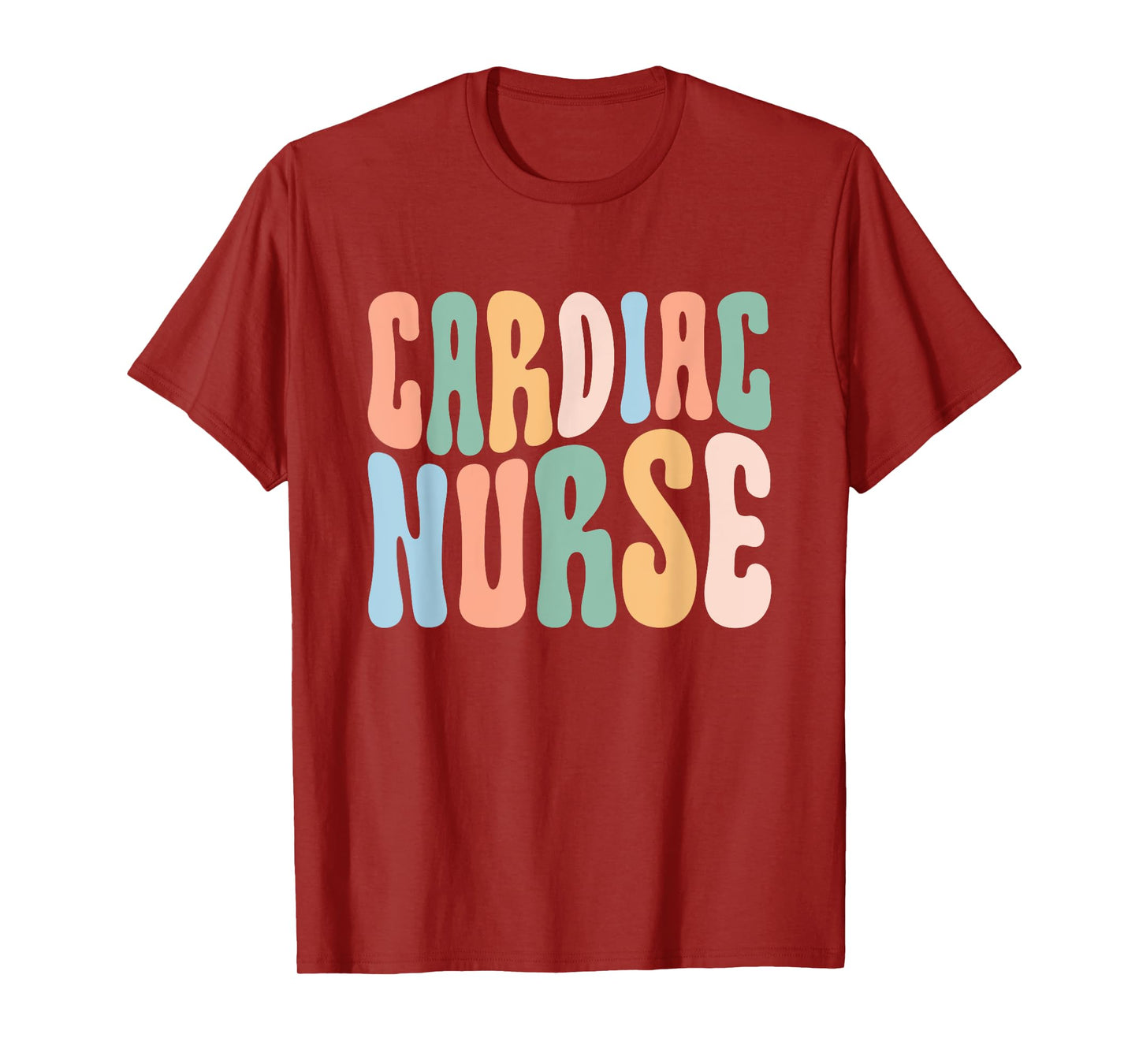 Cardiac Nurse Cardiovascular Nurse T-Shirt, Women's Nurse Themed, Black, Small, Short Sleeve, Classic Fit, Unisex-Adults