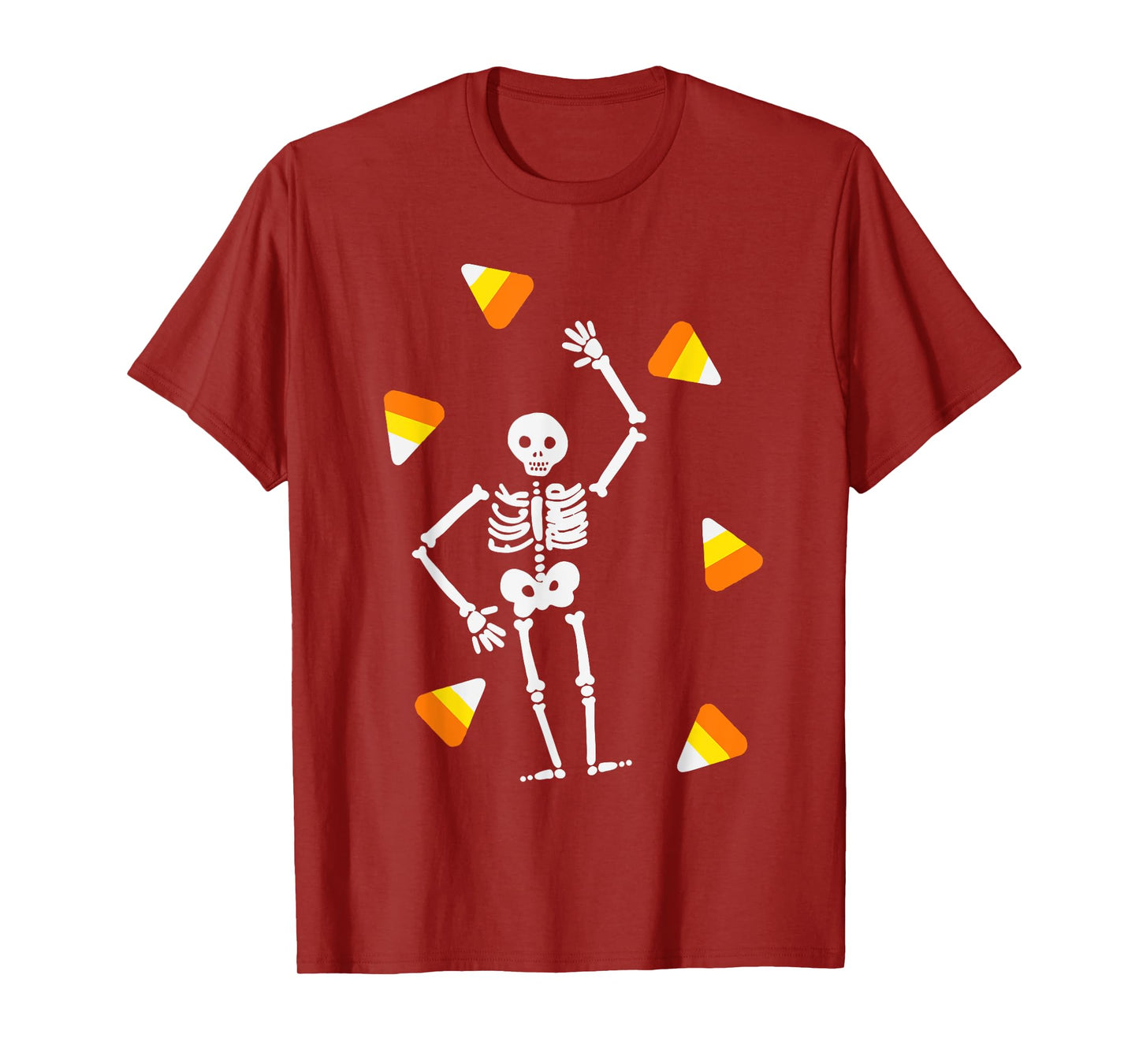 Funny Slightly Halloween Skeleton Candy Cute Spooky Season T-Shirt