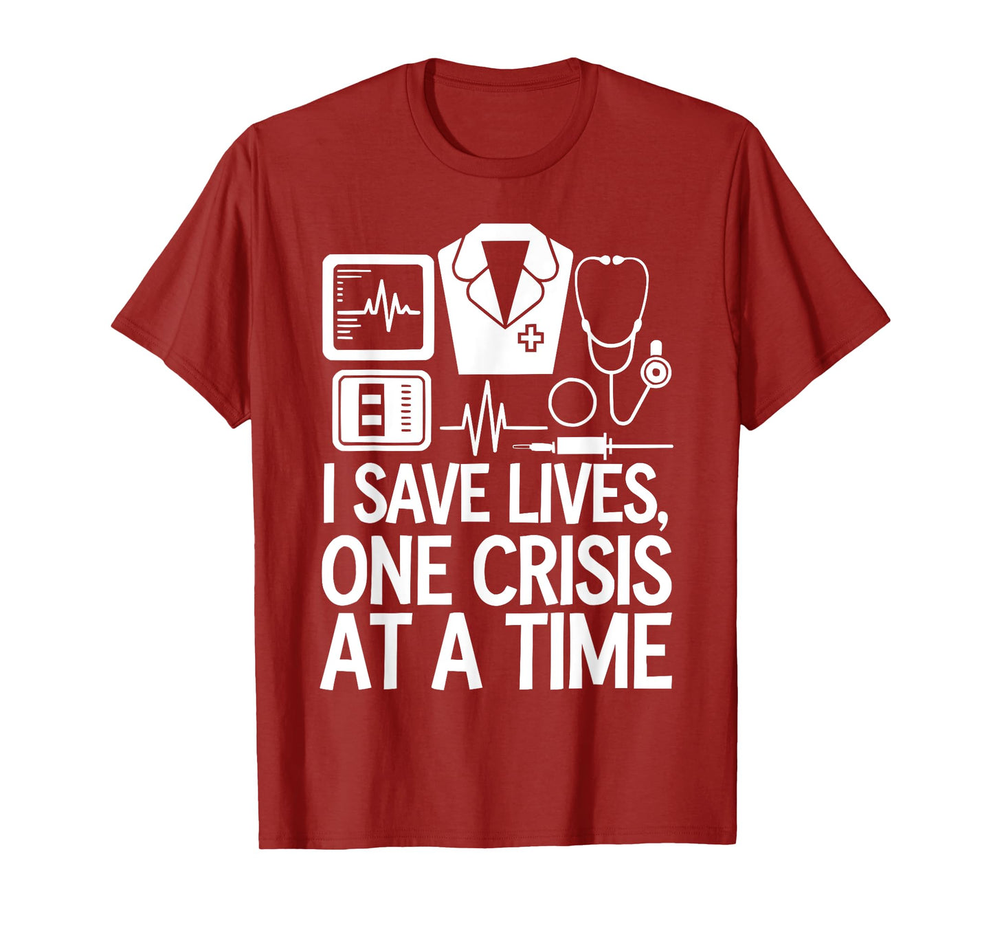 Emergency Room Nurse Girl Medical Hospital ER Nursing T-Shirt